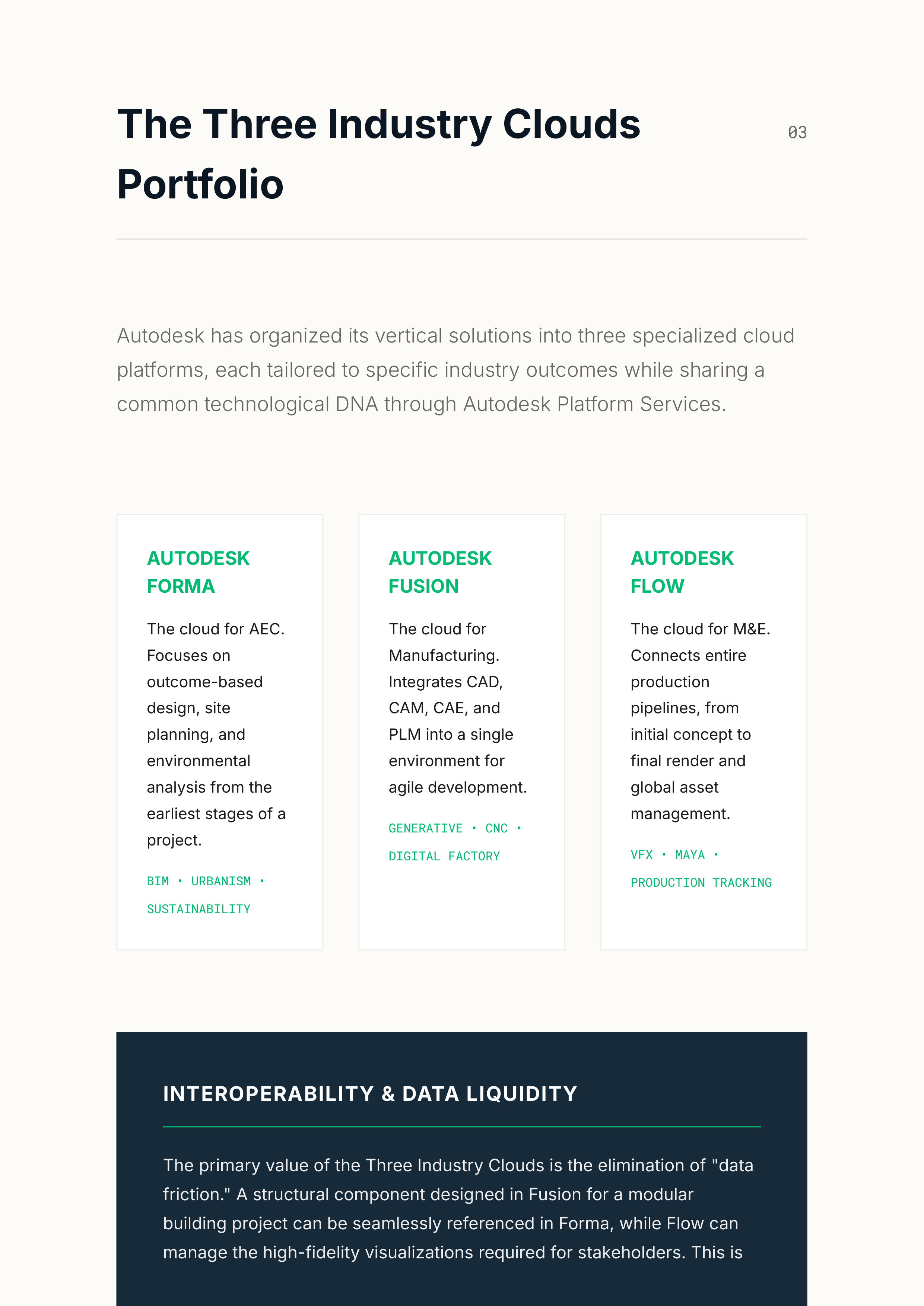 Autodesk Three Industry Clouds Portfolio — page 4