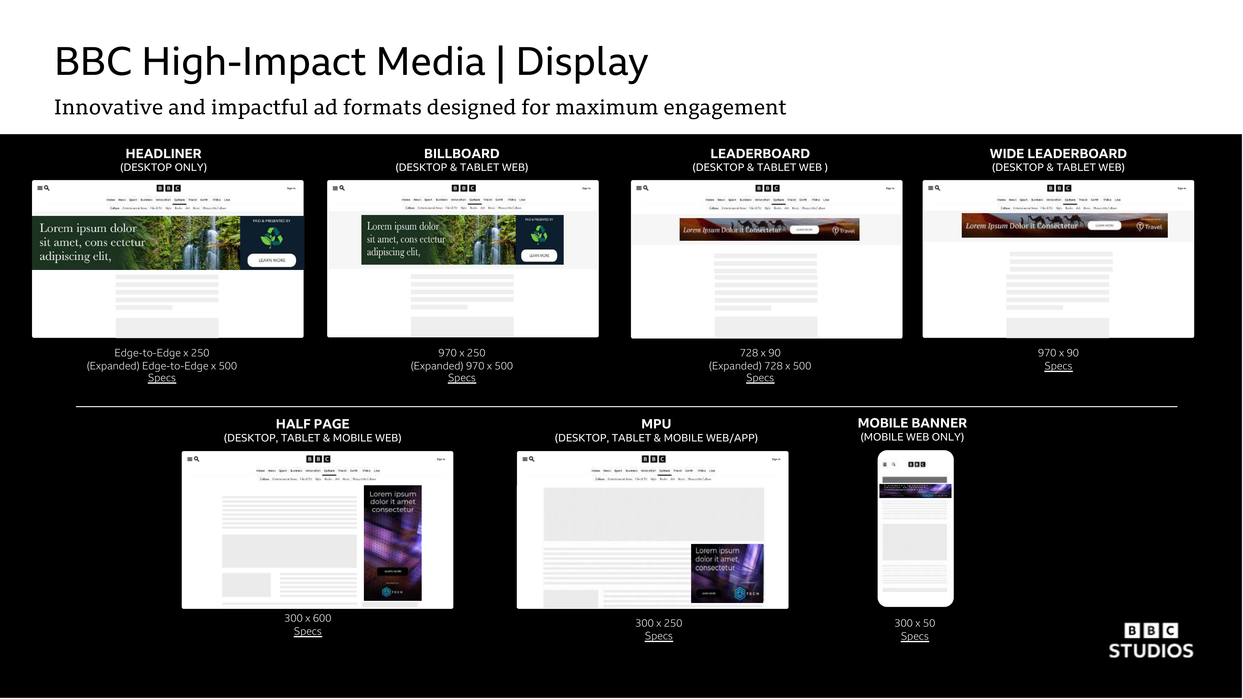 BBC Studios Commercial Media Kit — page 20
