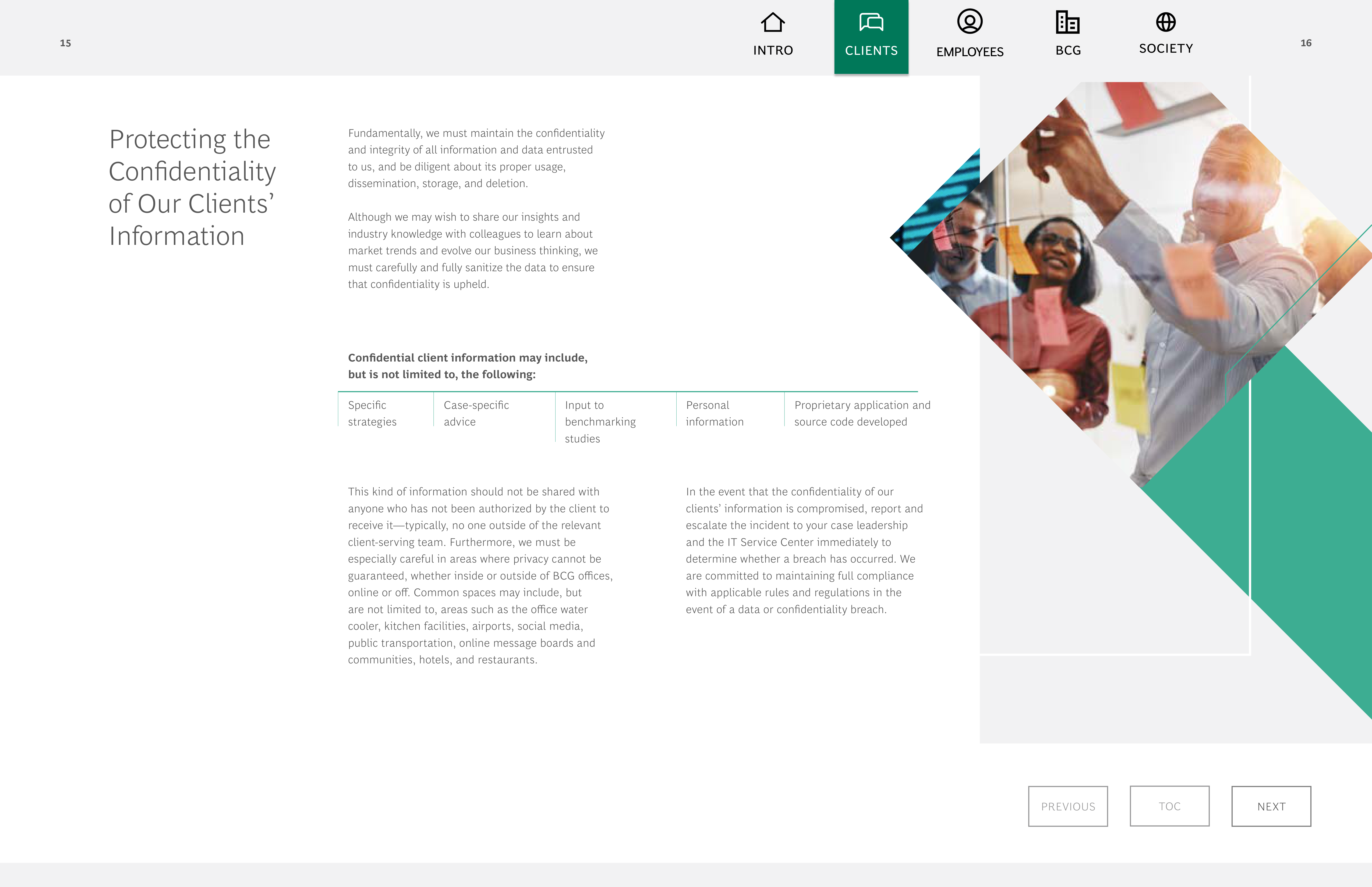 BCG Code of Conduct Handbook — page 10