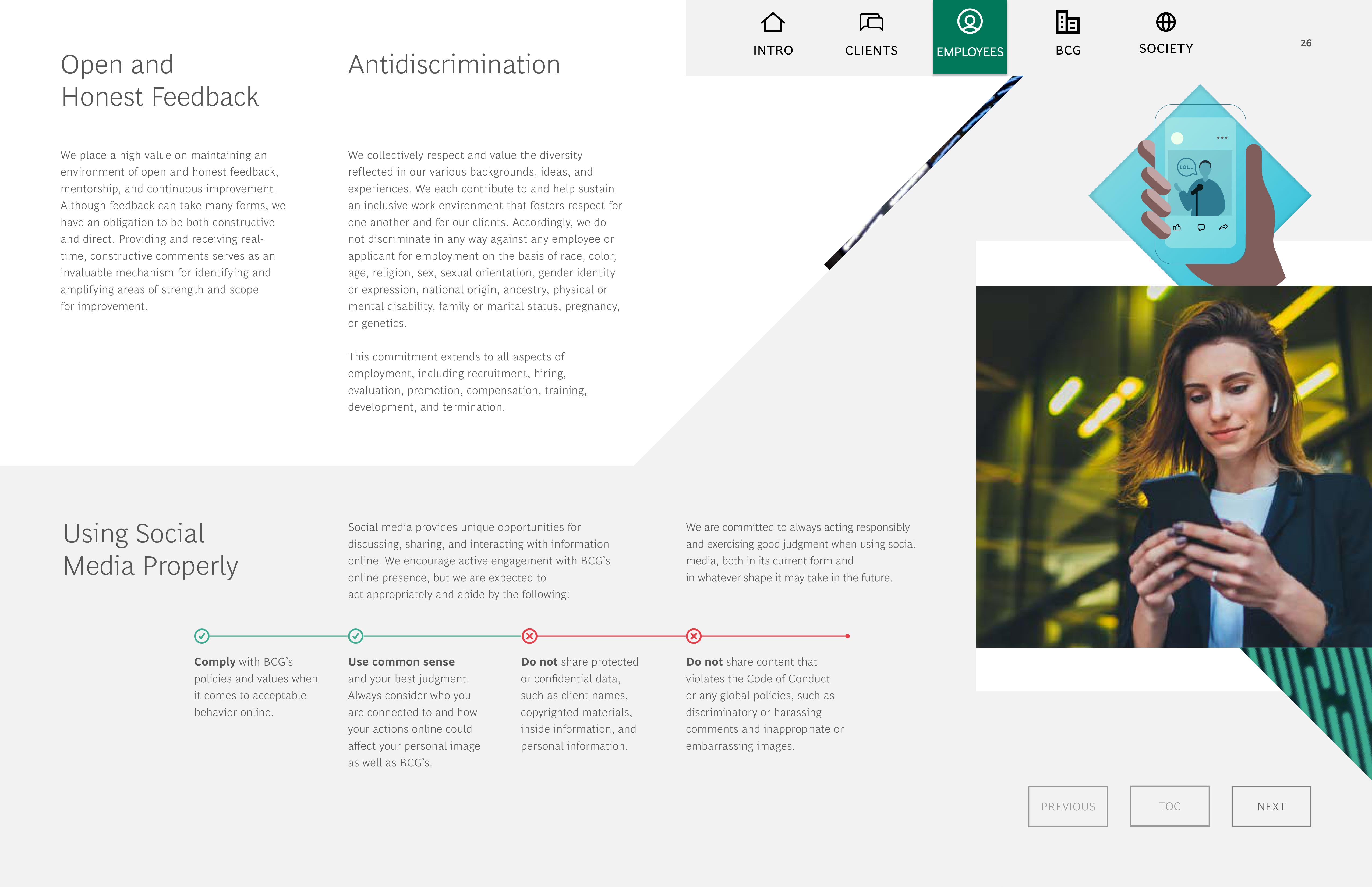 BCG Code of Conduct Handbook — page 15