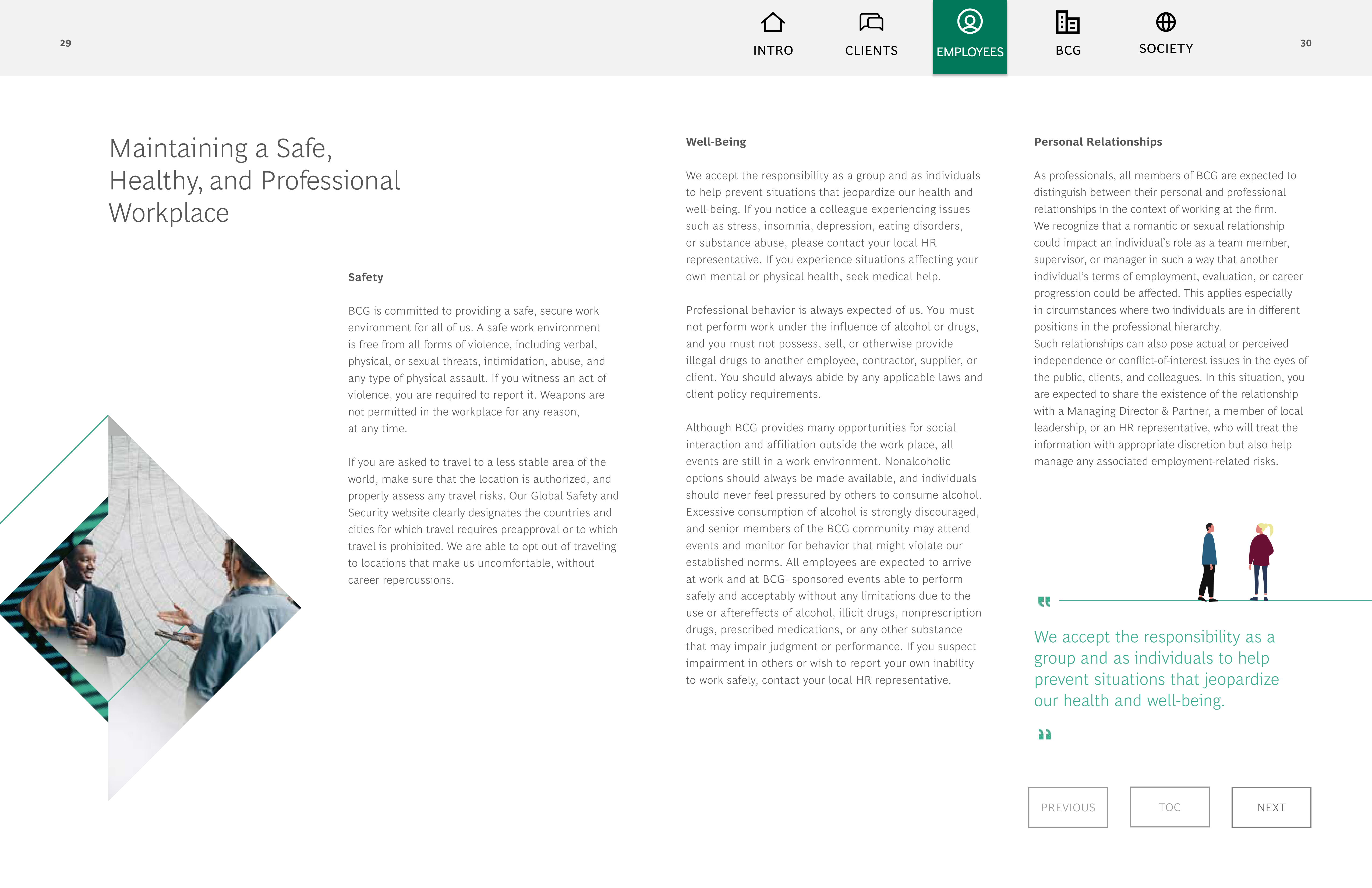BCG Code of Conduct Handbook — page 17