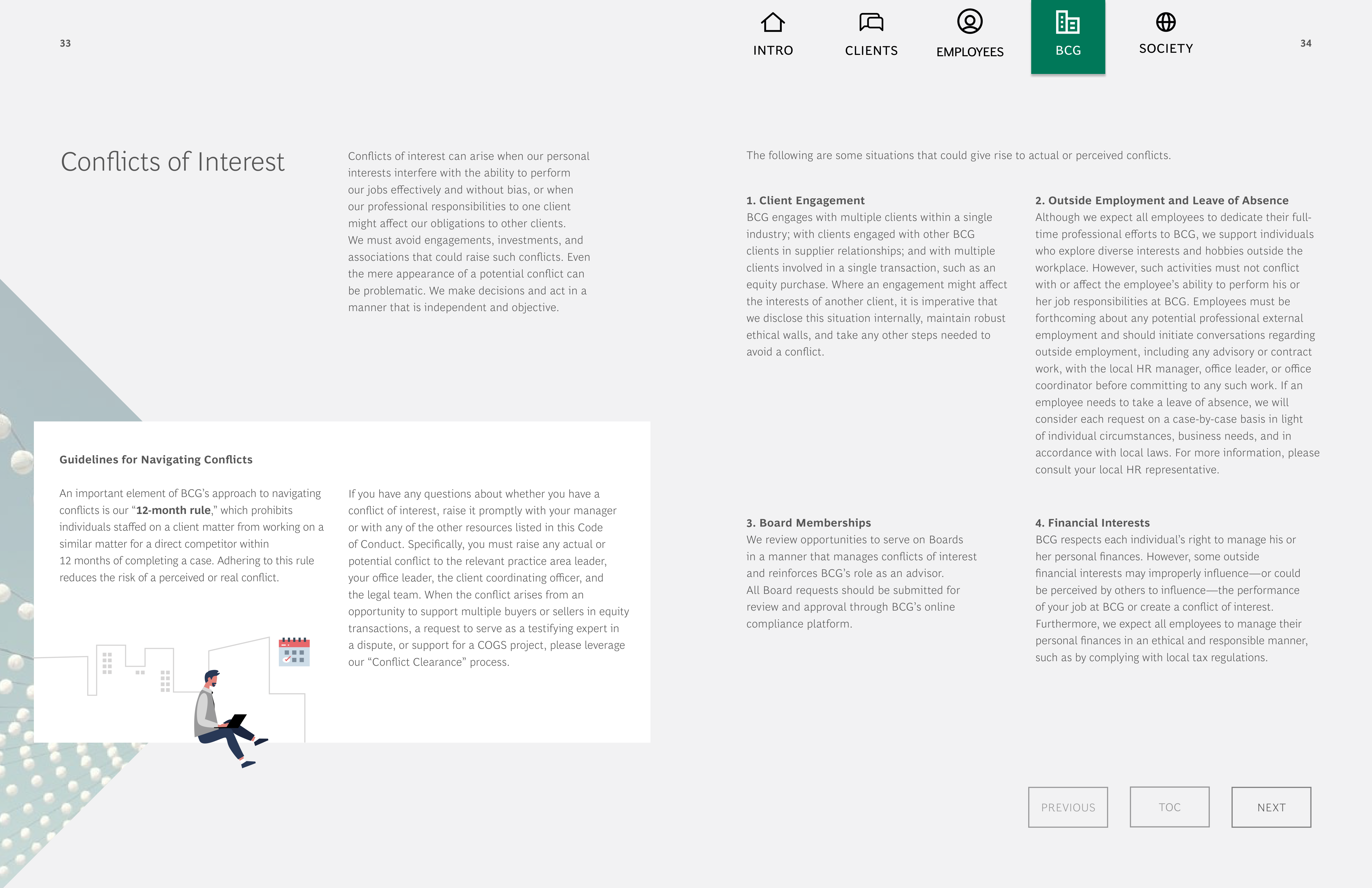BCG Code of Conduct Handbook — page 19
