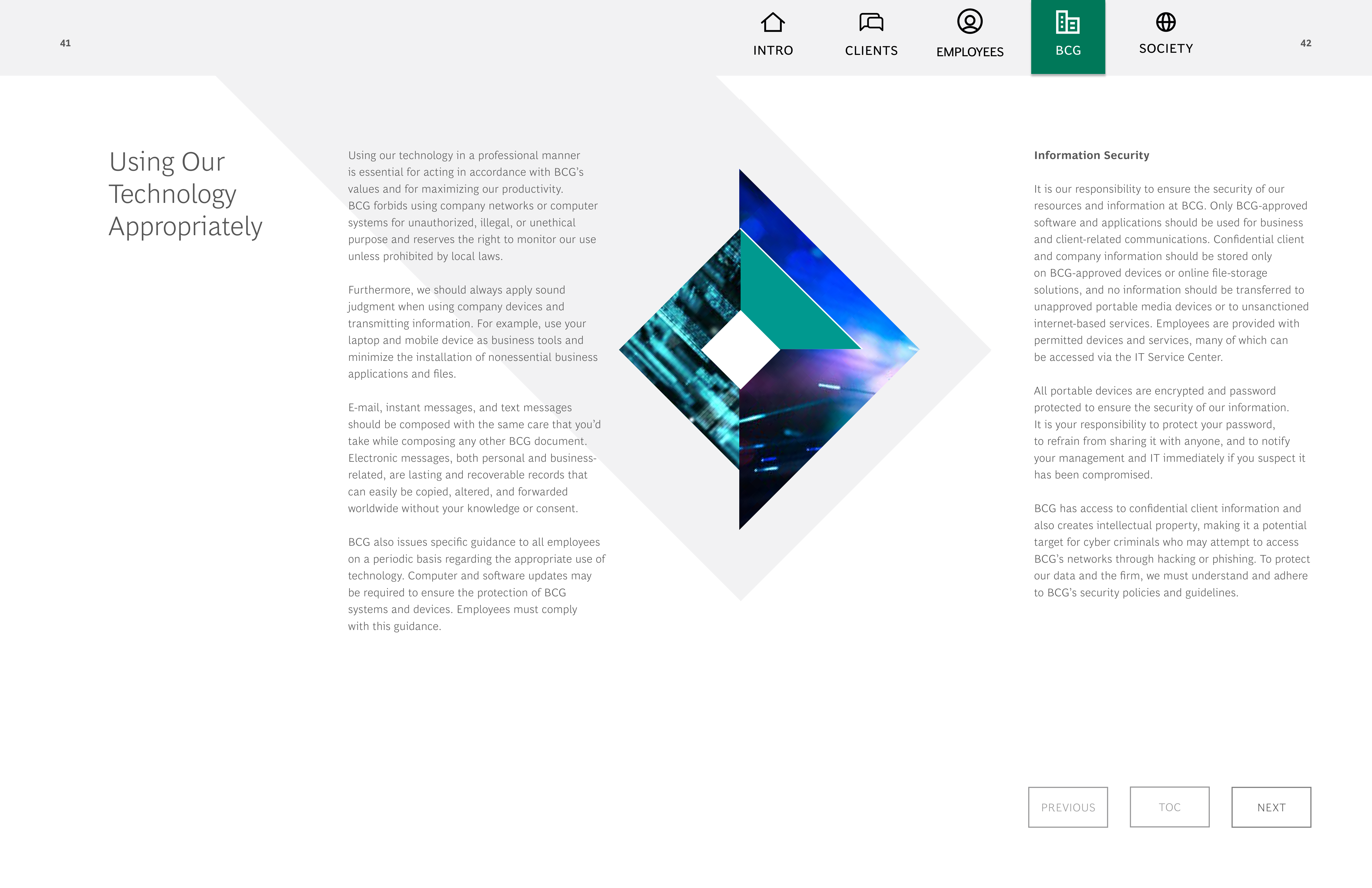 BCG Code of Conduct Handbook — page 23