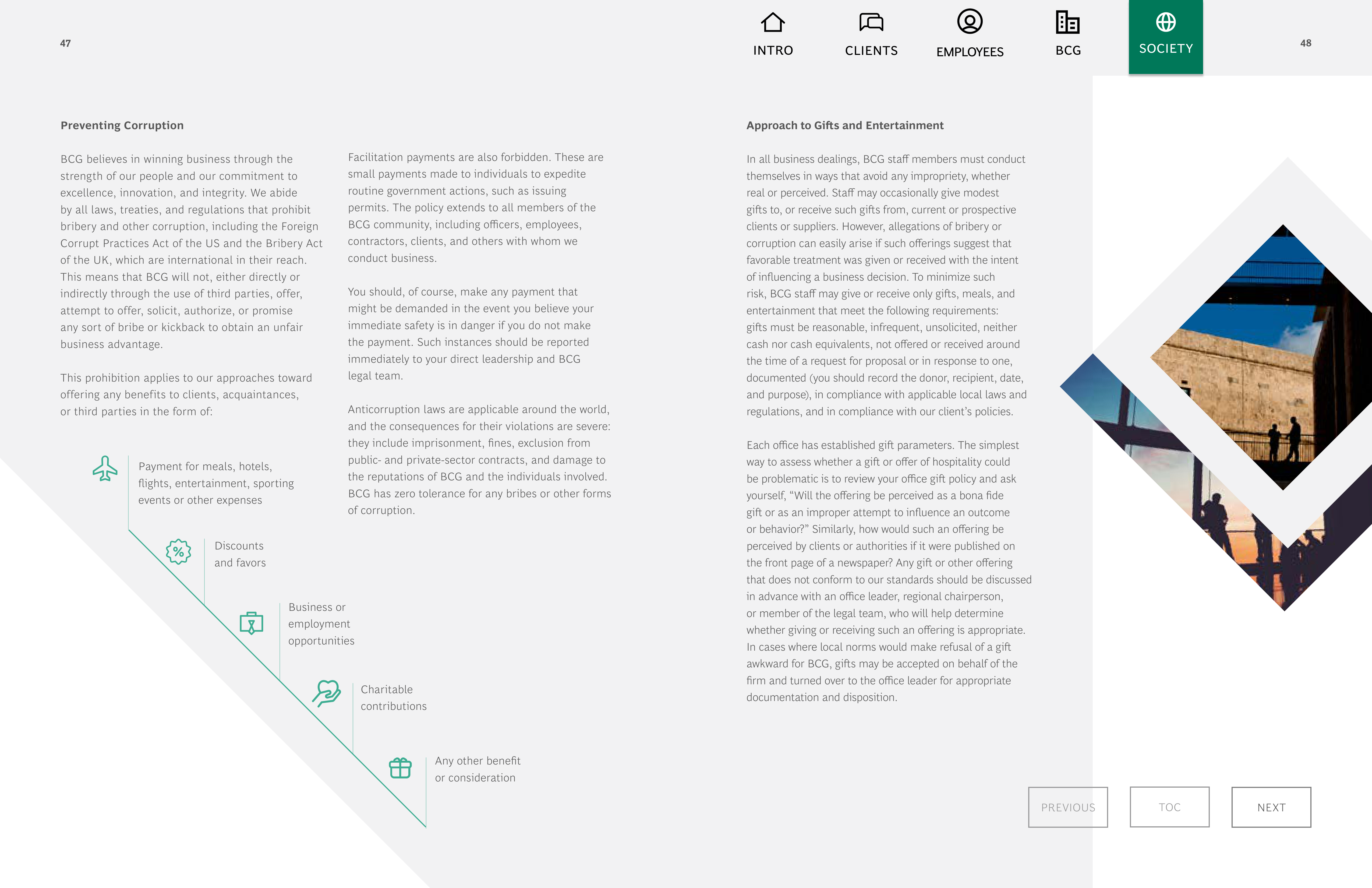 BCG Code of Conduct Handbook — page 26