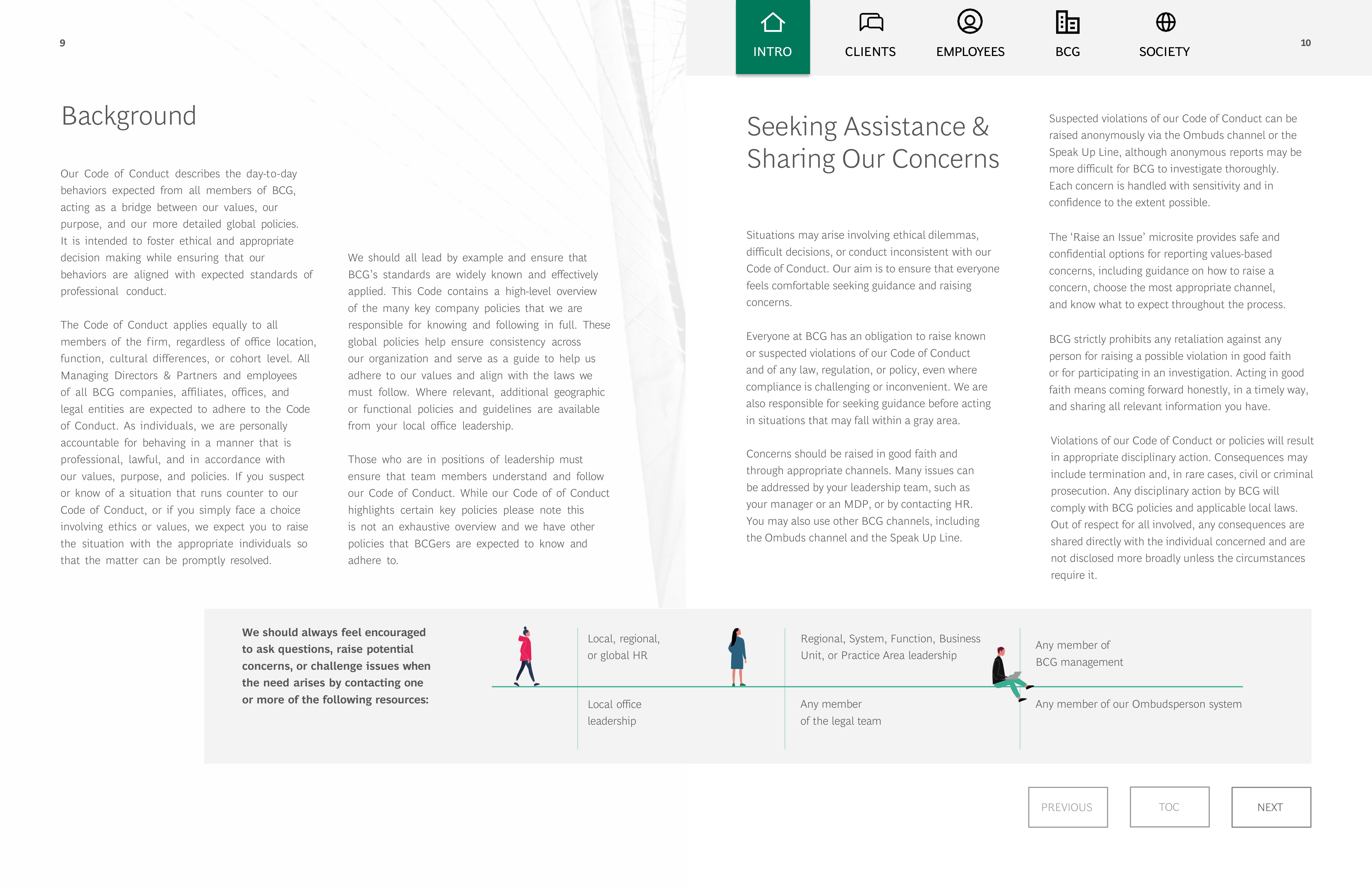 BCG Code of Conduct Handbook — page 6