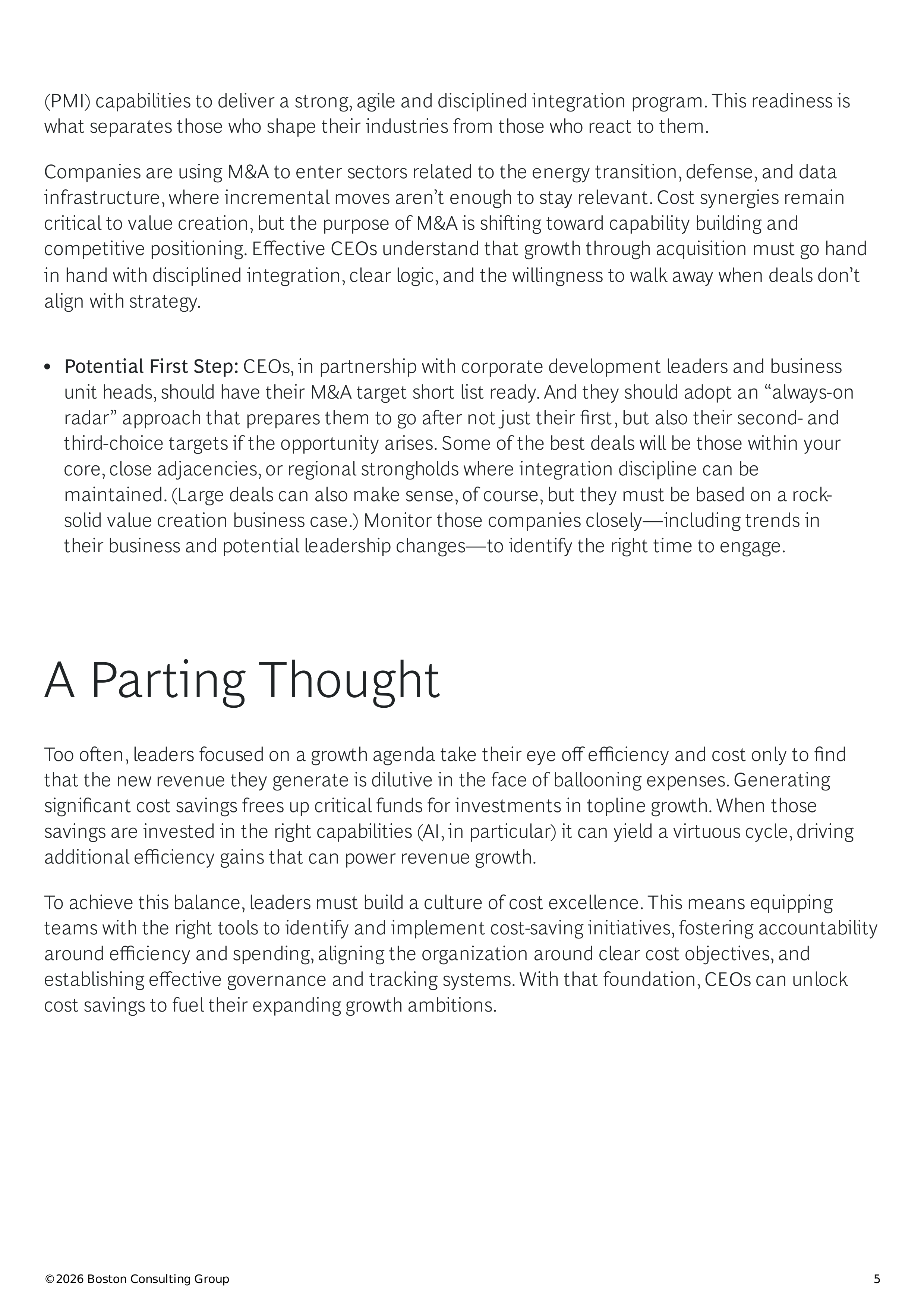BCG The CEO’s Guide to Growth in 2026 — page 5