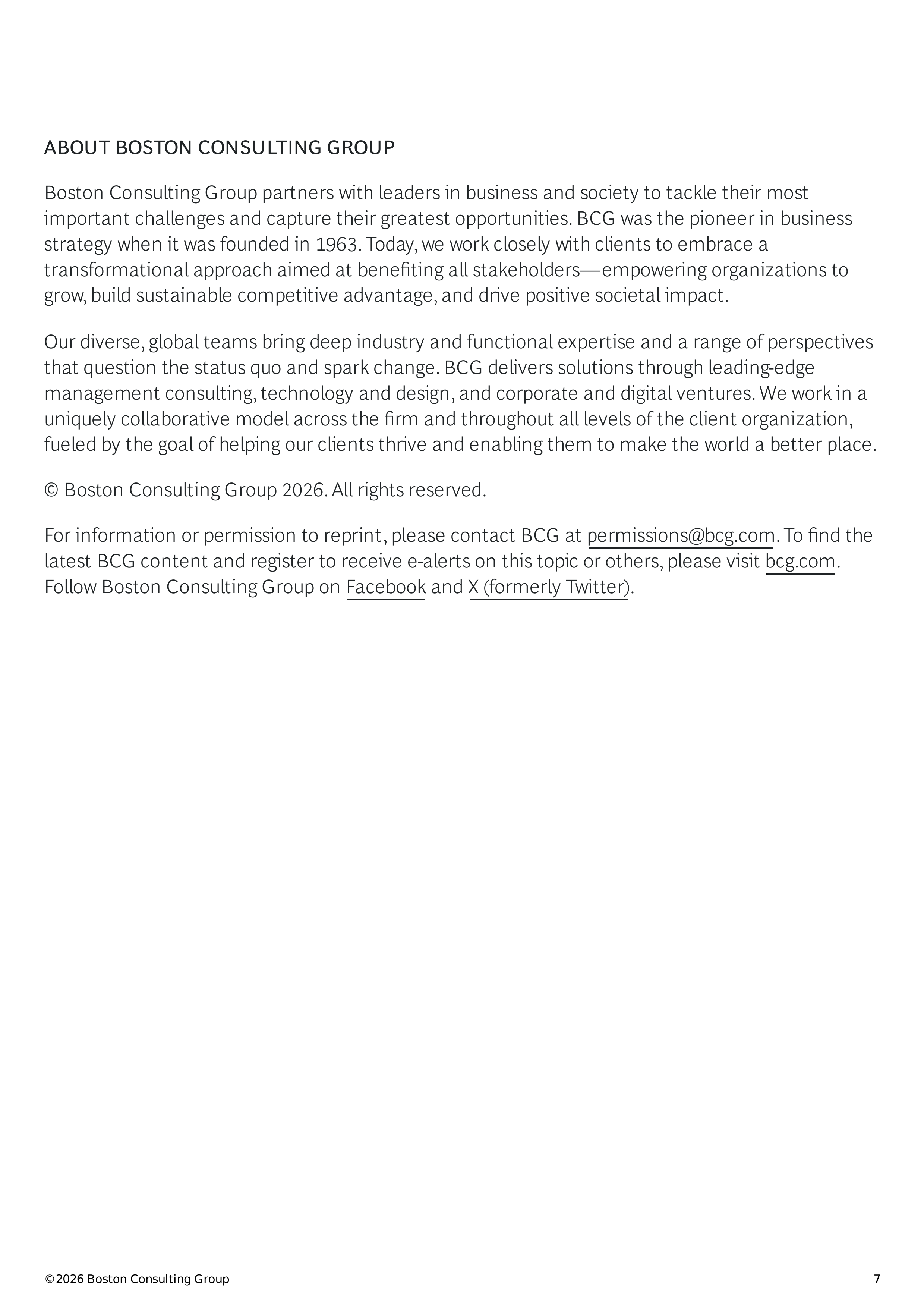BCG The CEO’s Guide to Growth in 2026 — page 7
