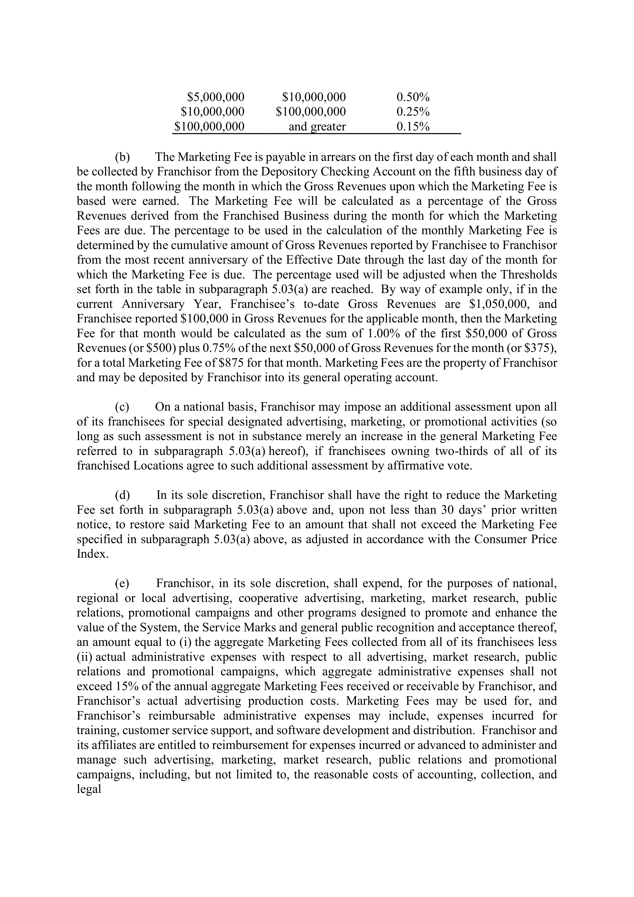 BERKSHIRE HATHAWAY HOMESERVICES FRANCHISE AGREEMENT — page 18