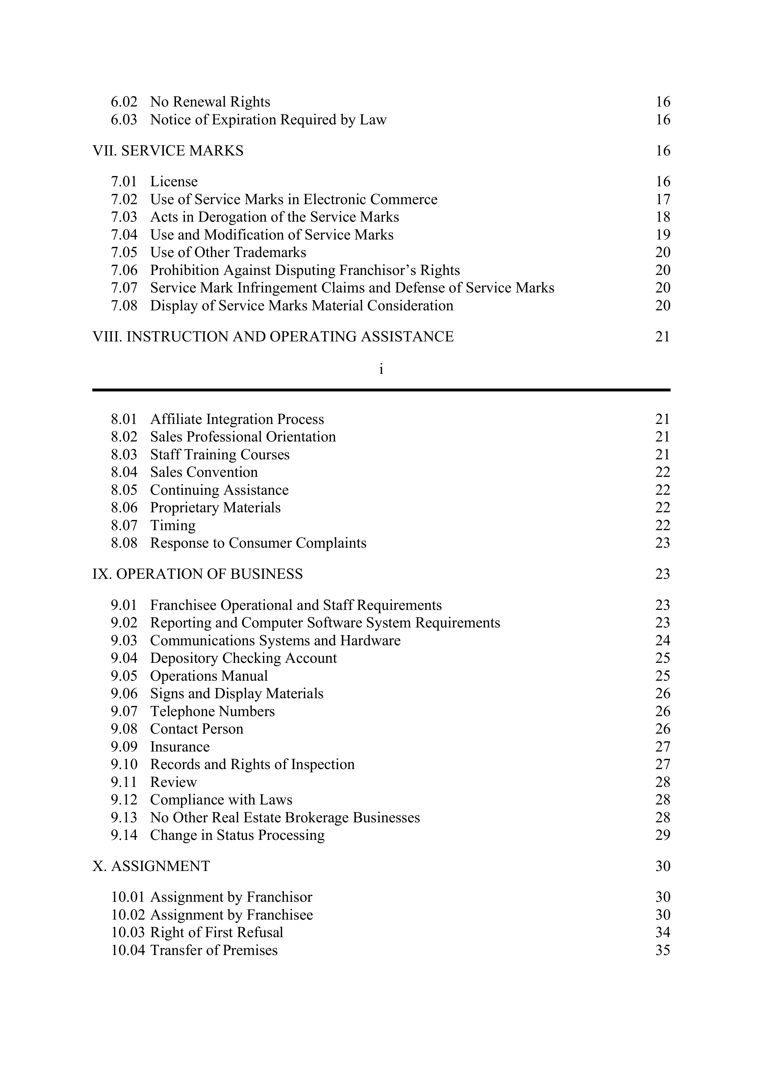 BERKSHIRE HATHAWAY HOMESERVICES FRANCHISE AGREEMENT — page 2