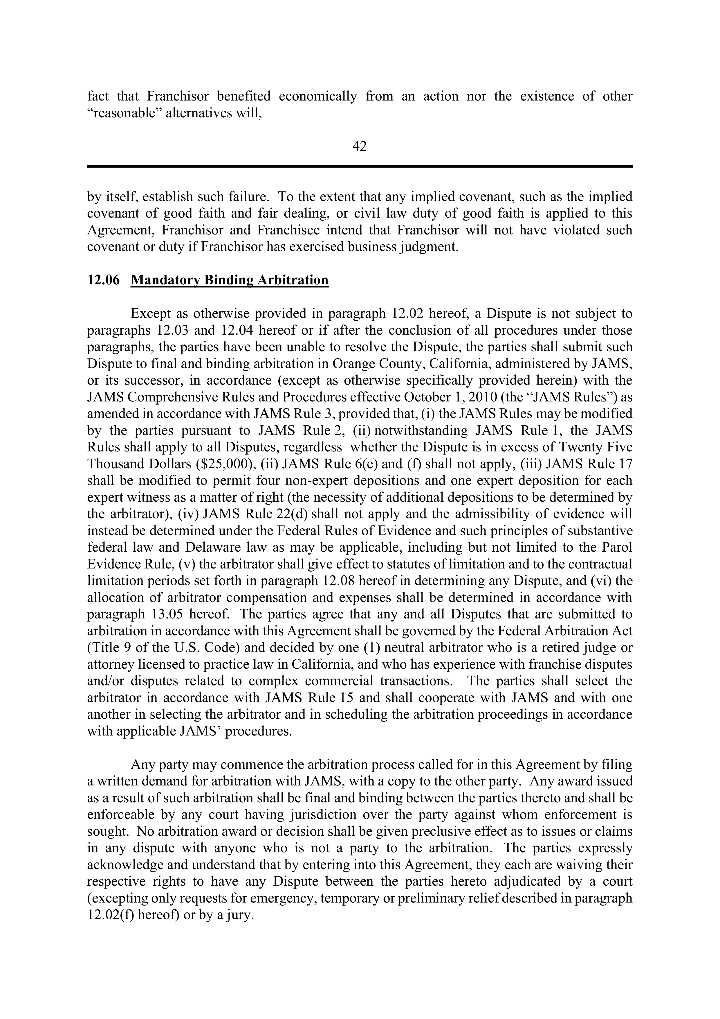 BERKSHIRE HATHAWAY HOMESERVICES FRANCHISE AGREEMENT — page 49