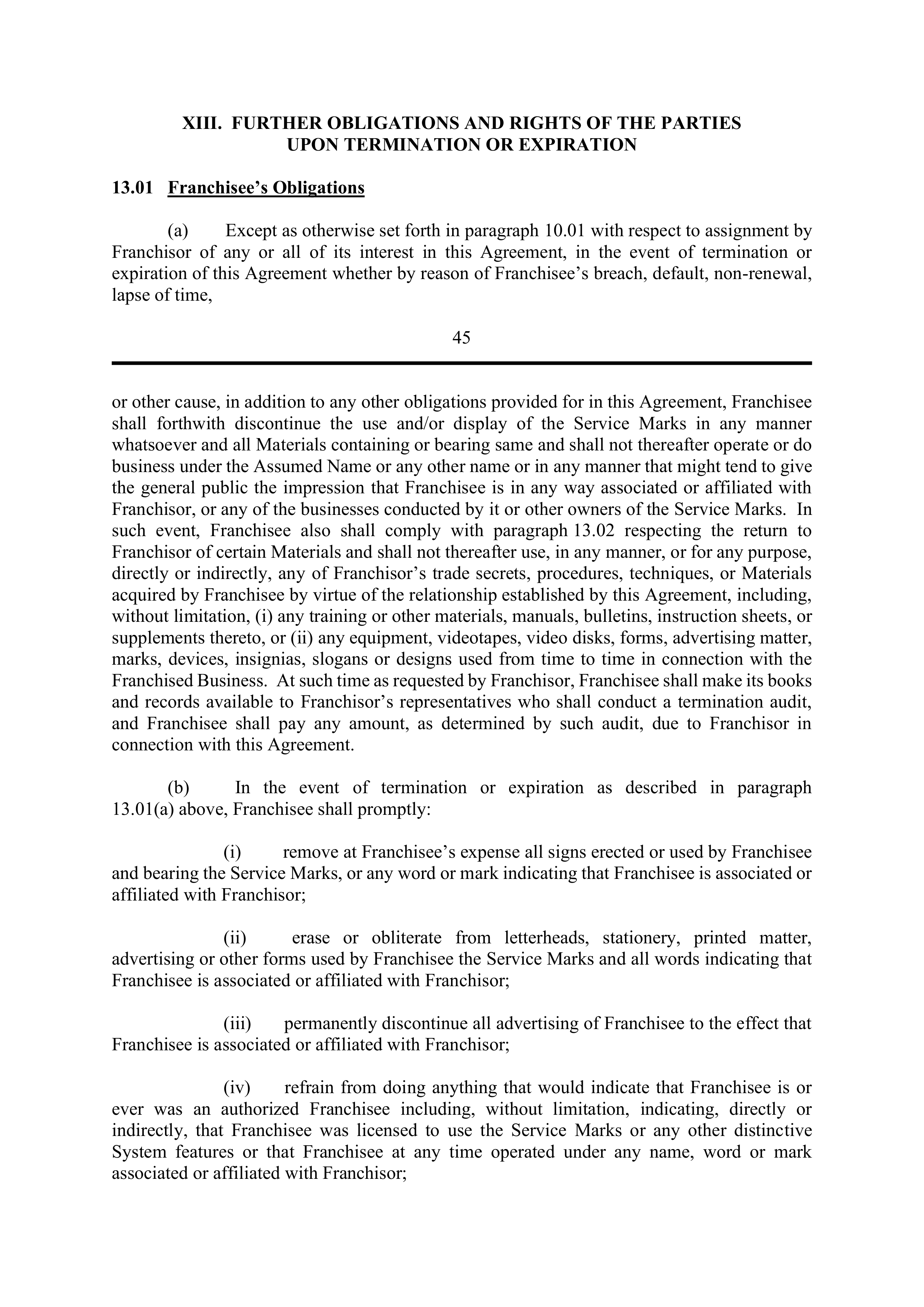 BERKSHIRE HATHAWAY HOMESERVICES FRANCHISE AGREEMENT — page 52