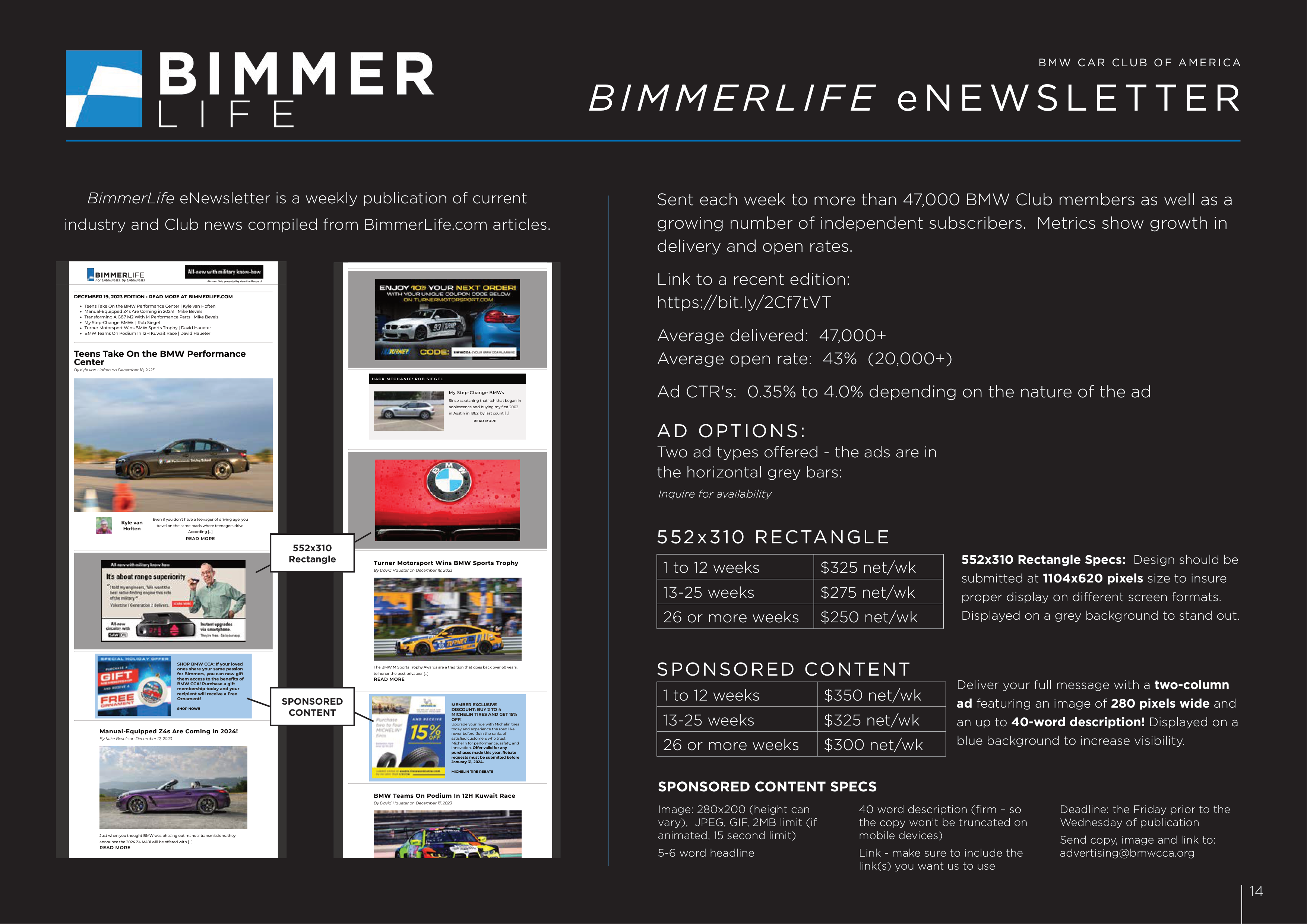 BMW Car Club Magazine — page 14