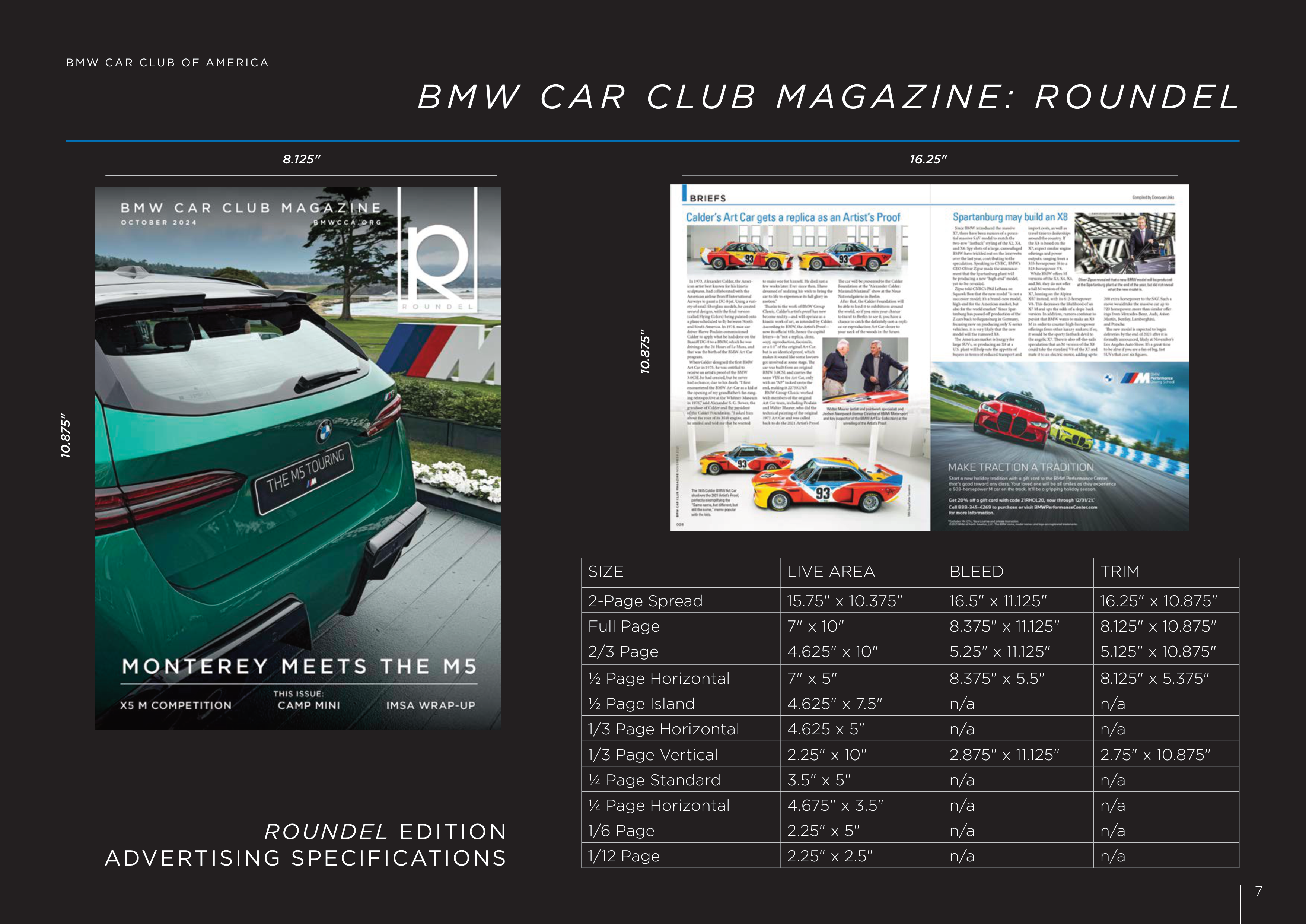 BMW Car Club Magazine — page 7