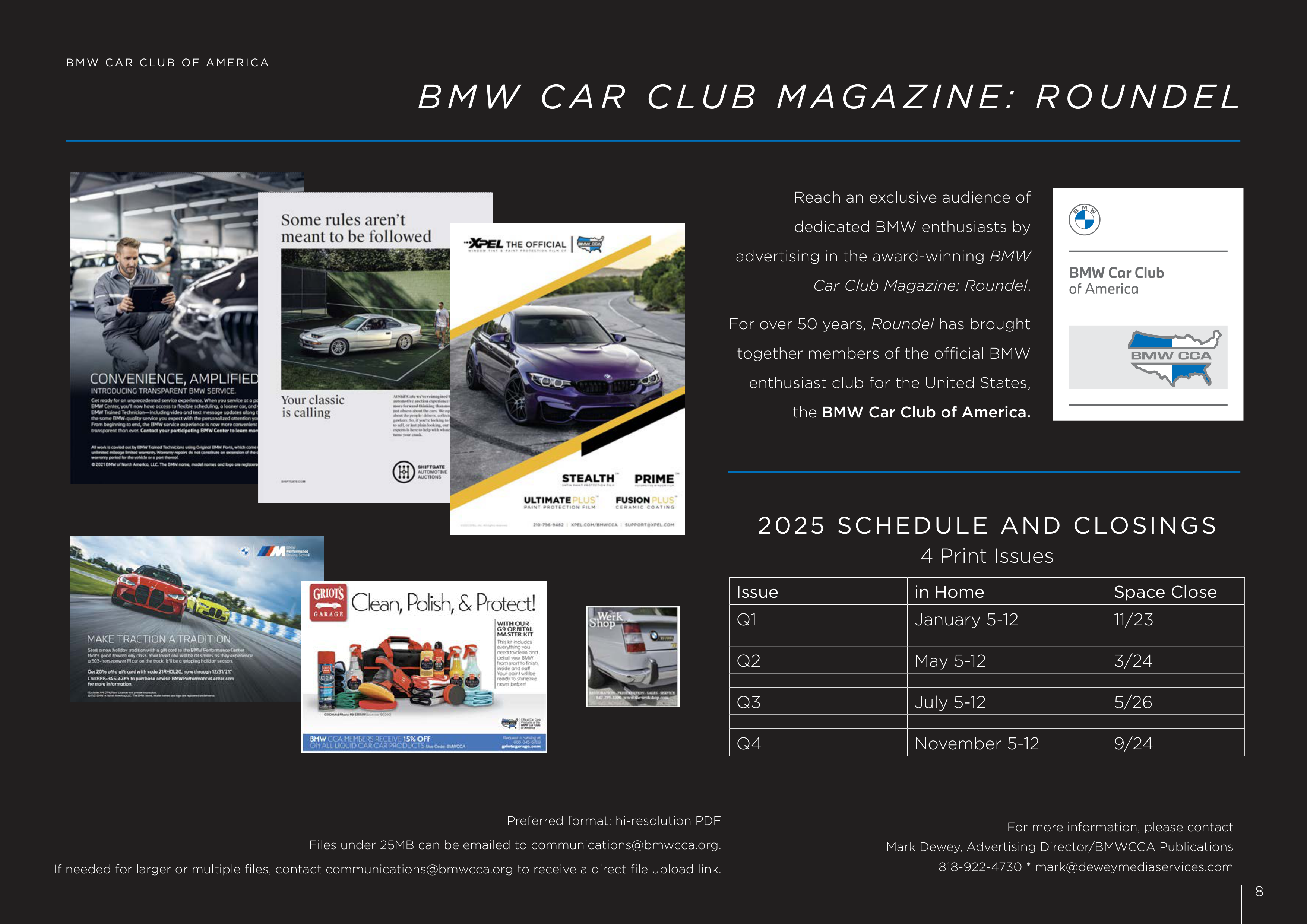 BMW Car Club Magazine — page 8