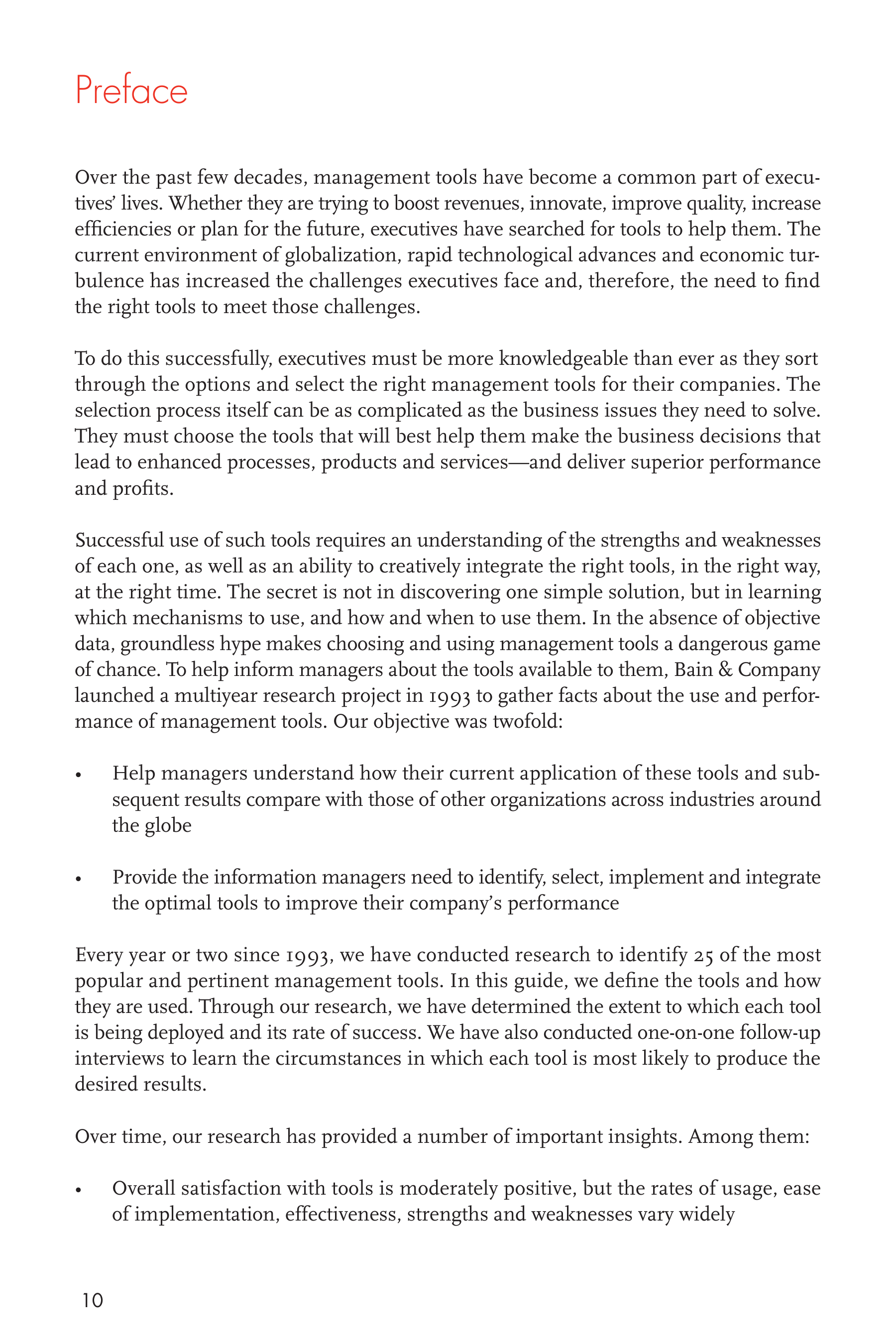 Bain & Company Management Tools An Executive’s Guide — page 14
