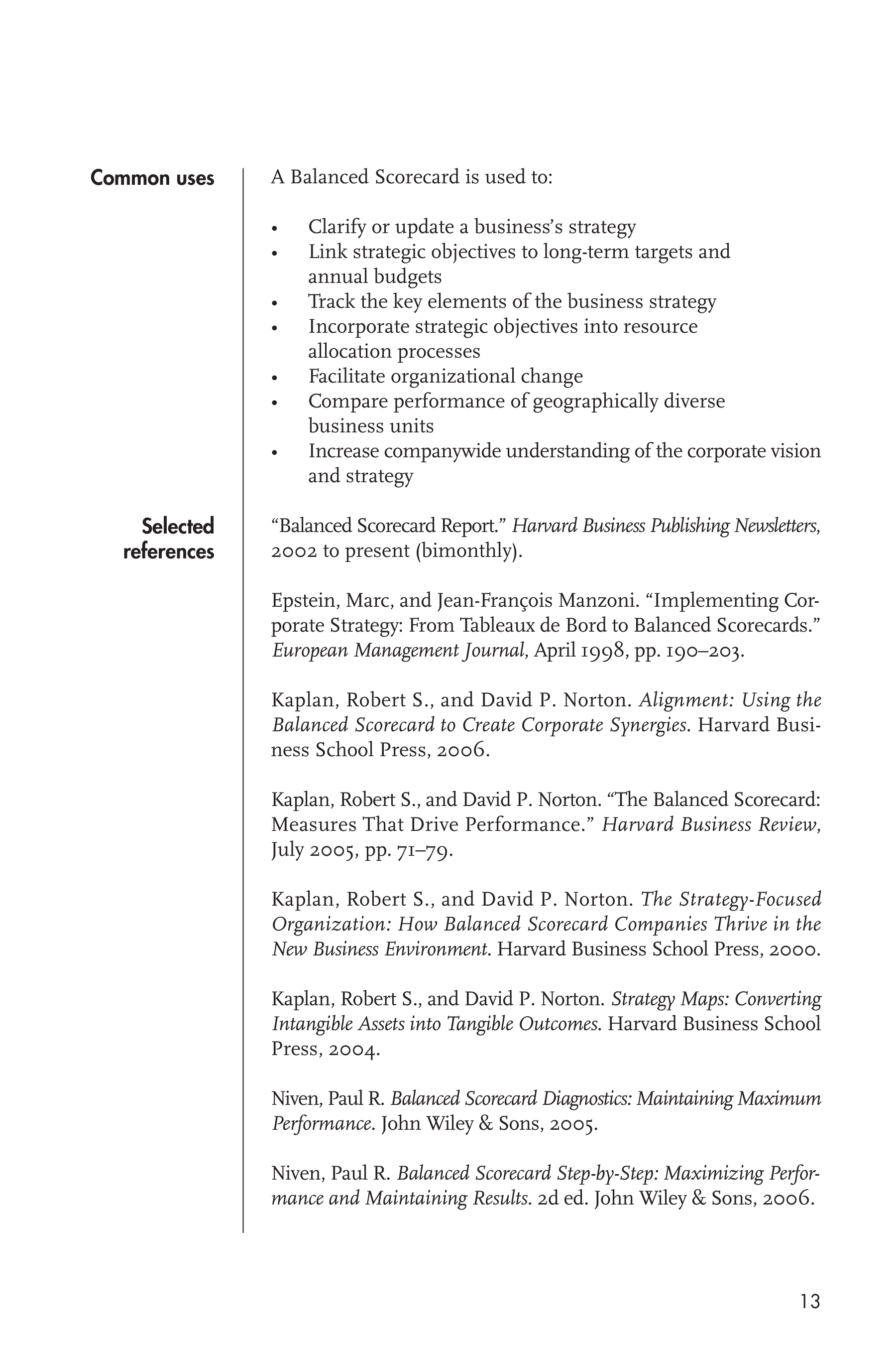 Bain & Company Management Tools An Executive’s Guide — page 17