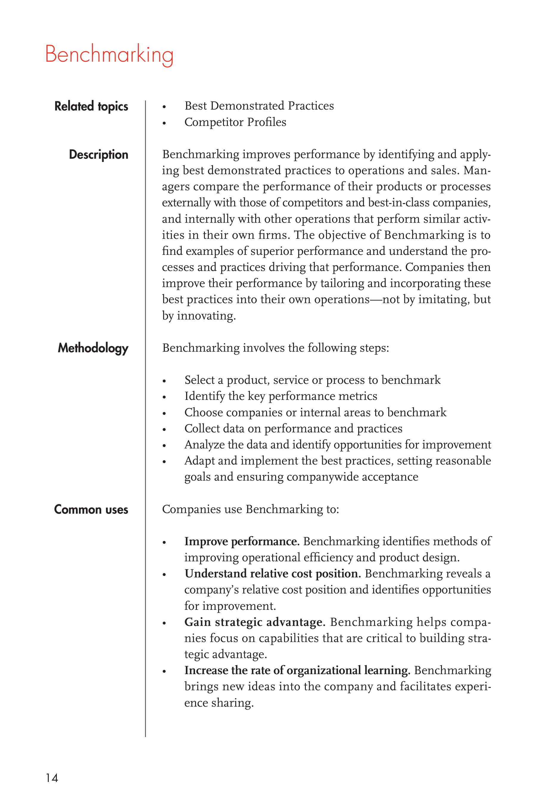 Bain & Company Management Tools An Executive’s Guide — page 18