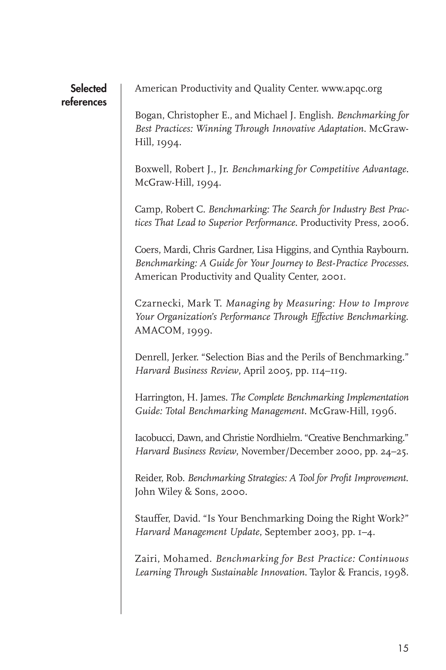 Bain & Company Management Tools An Executive’s Guide — page 19
