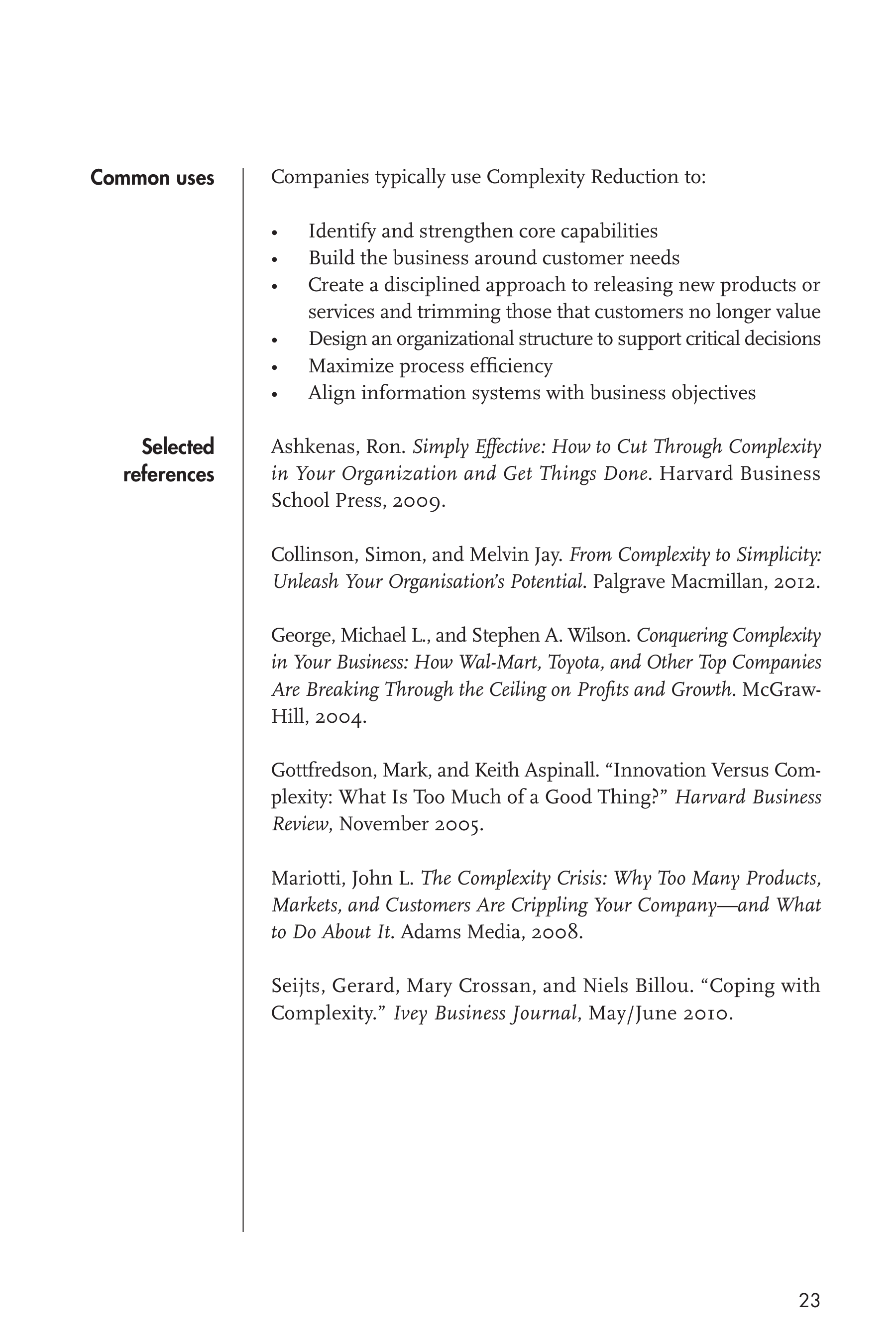 Bain & Company Management Tools An Executive’s Guide — page 27
