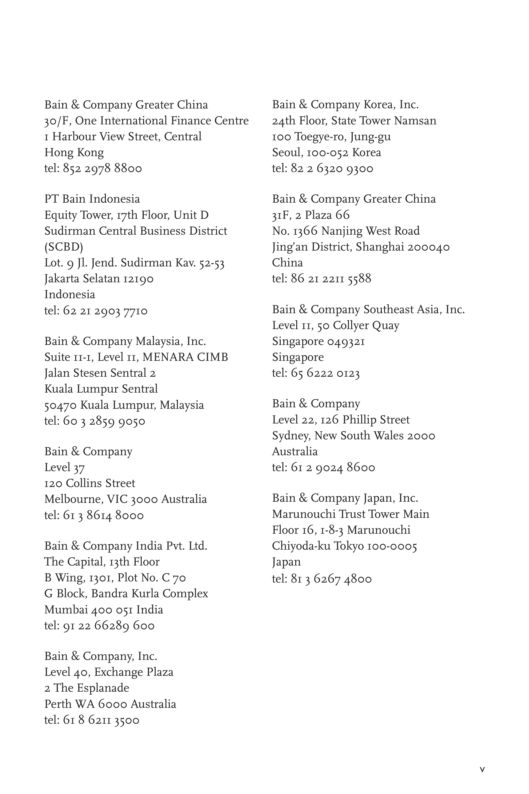 Bain & Company Management Tools An Executive’s Guide — page 9