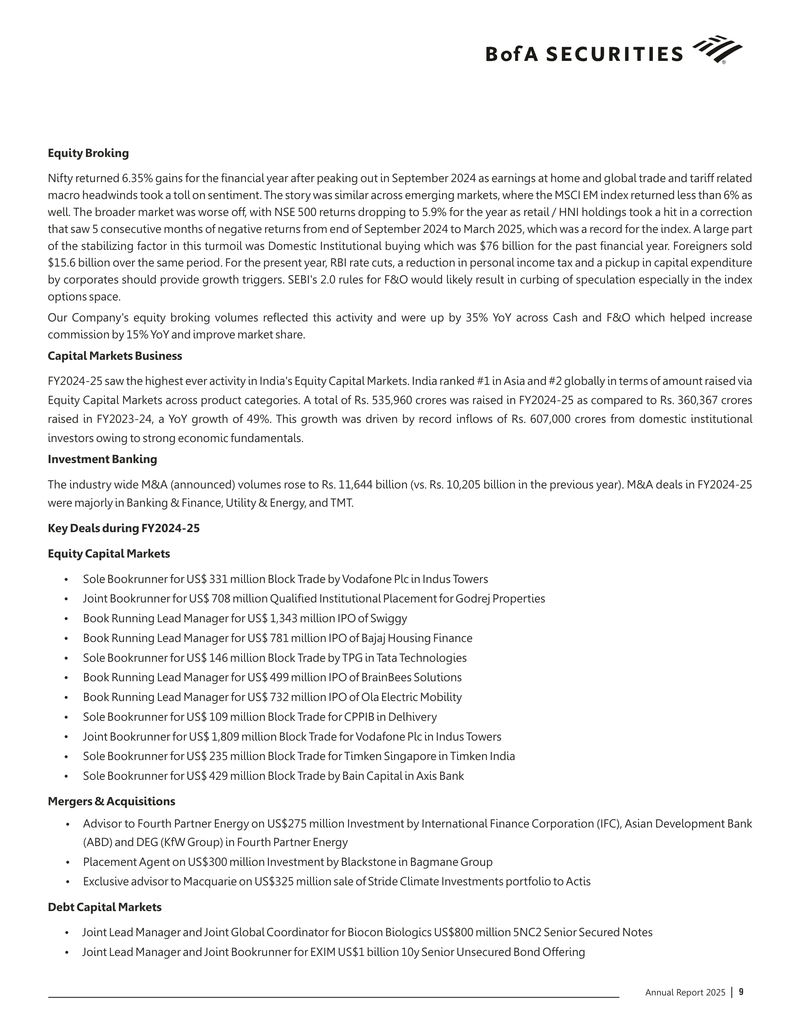 Bank of America Annual Report — page 10
