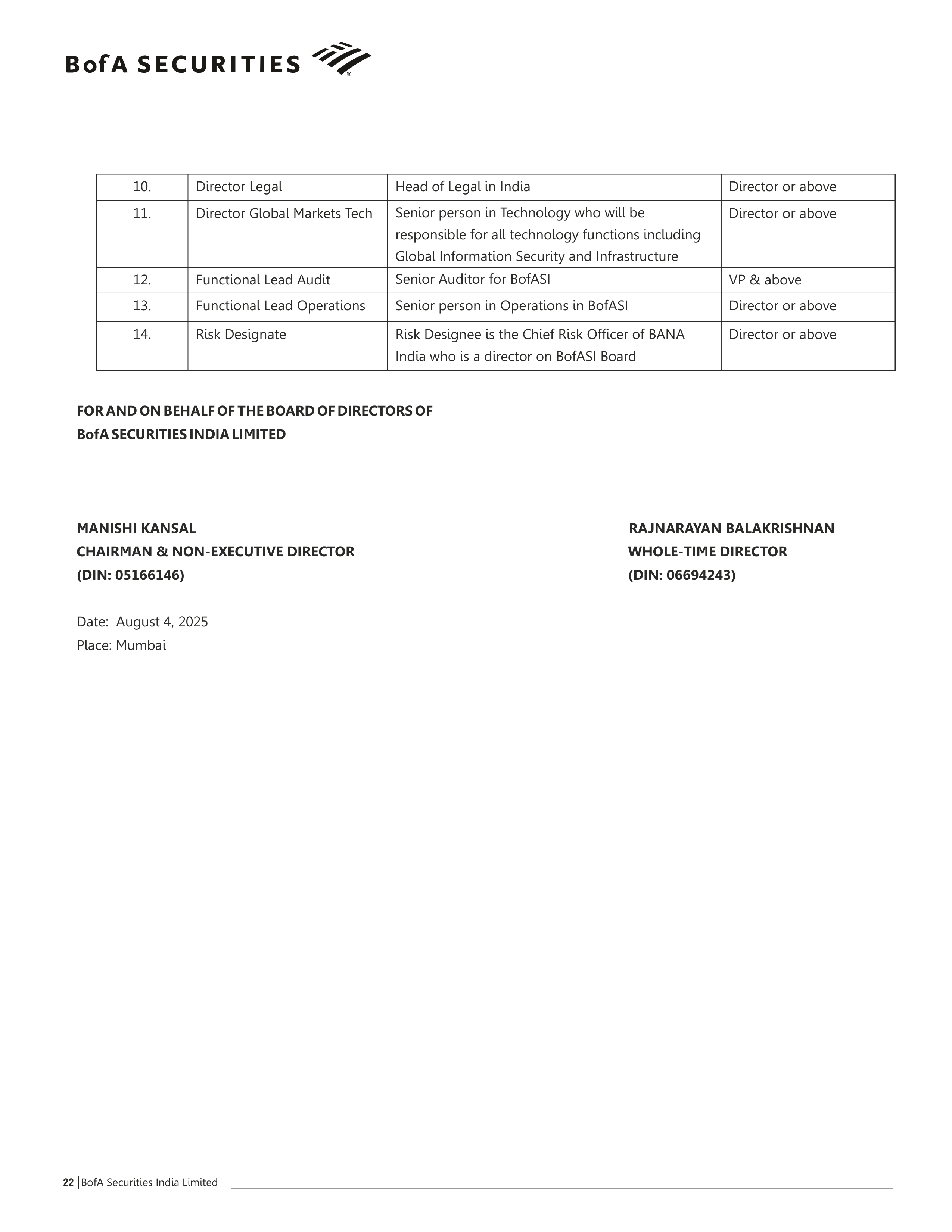 Bank of America Annual Report — page 23