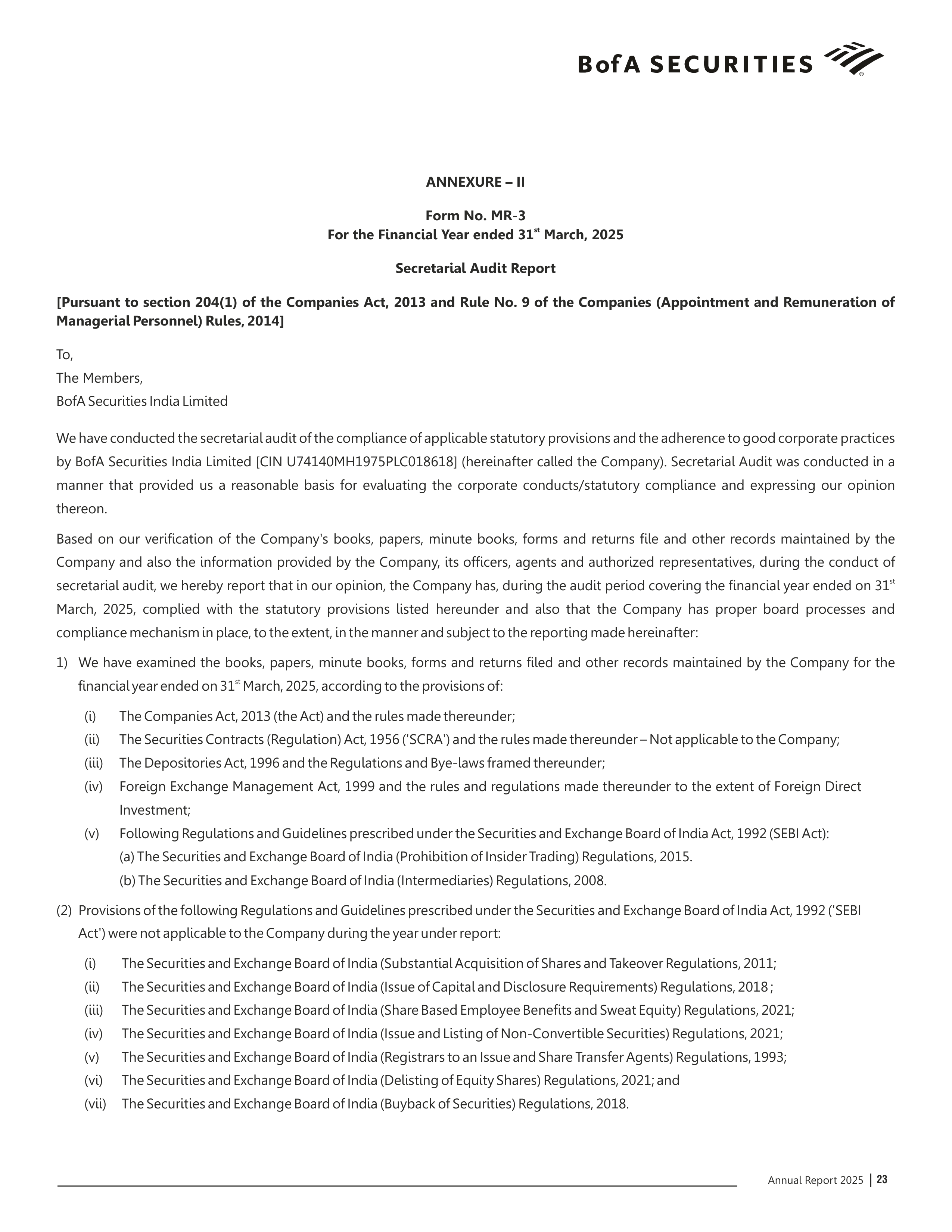 Bank of America Annual Report — page 24