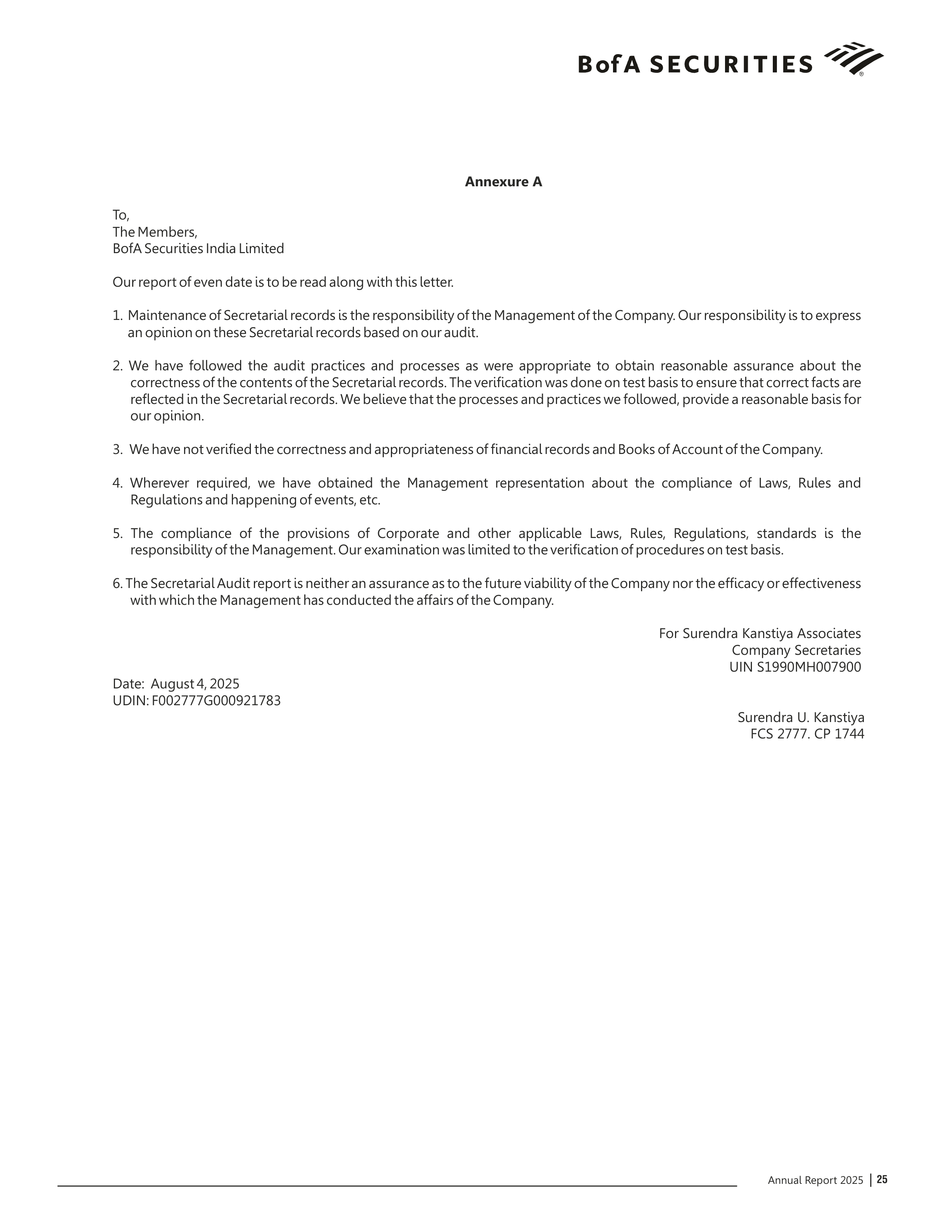 Bank of America Annual Report — page 26