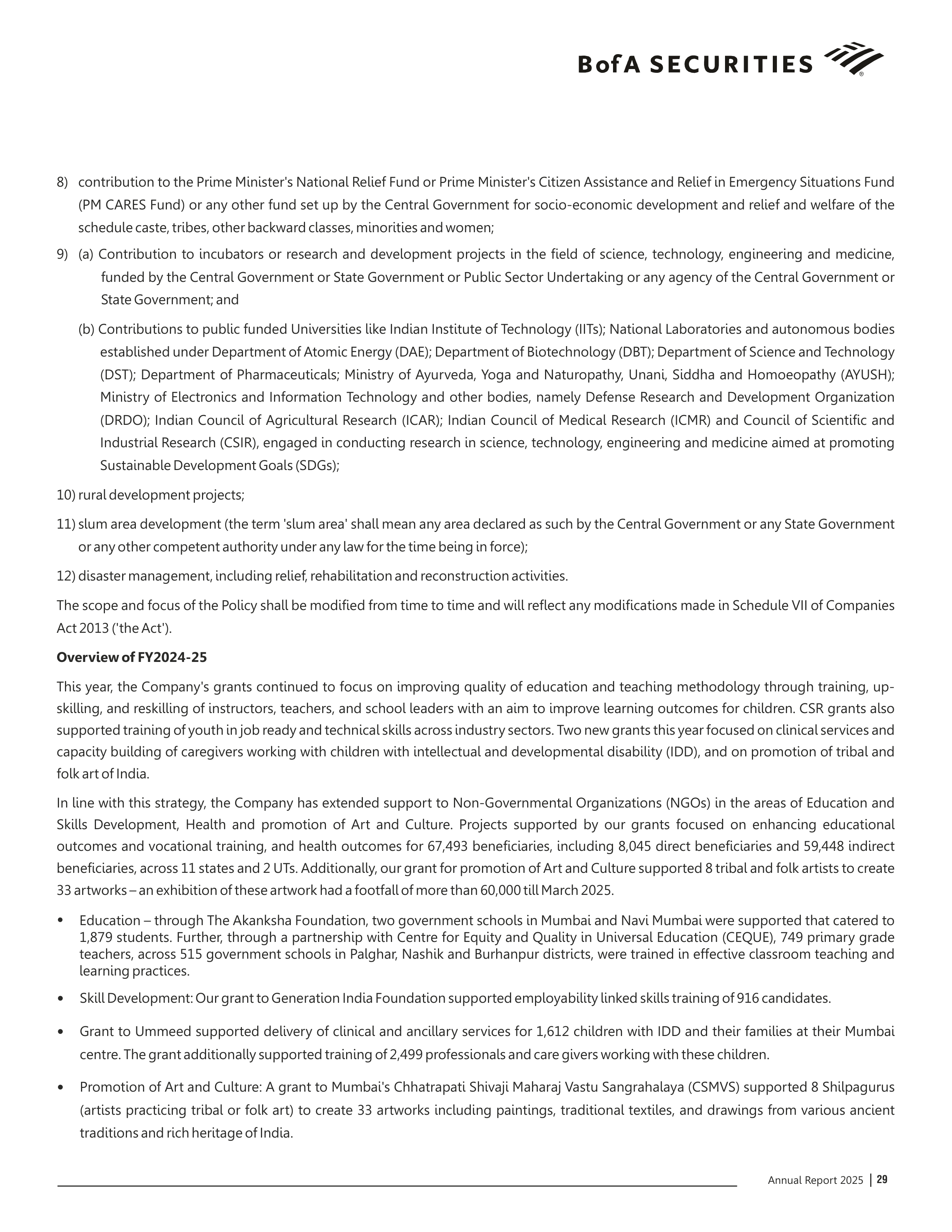 Bank of America Annual Report — page 30