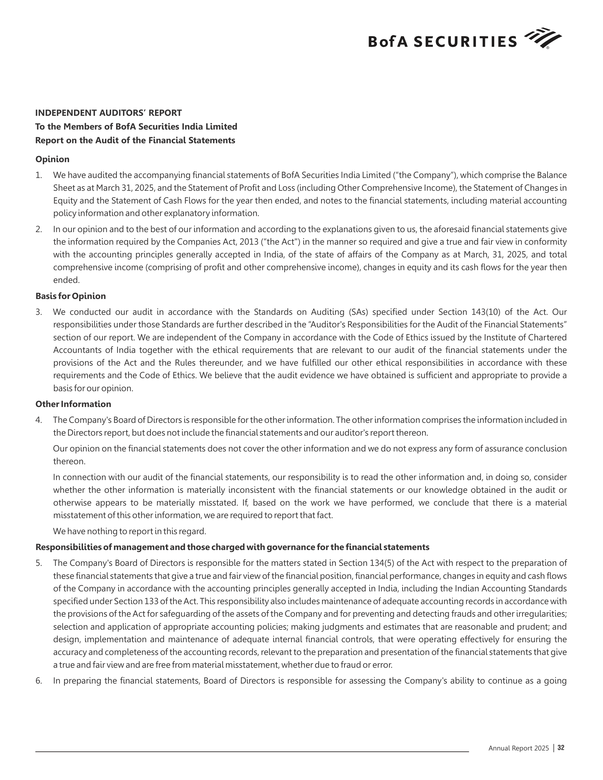 Bank of America Annual Report — page 33