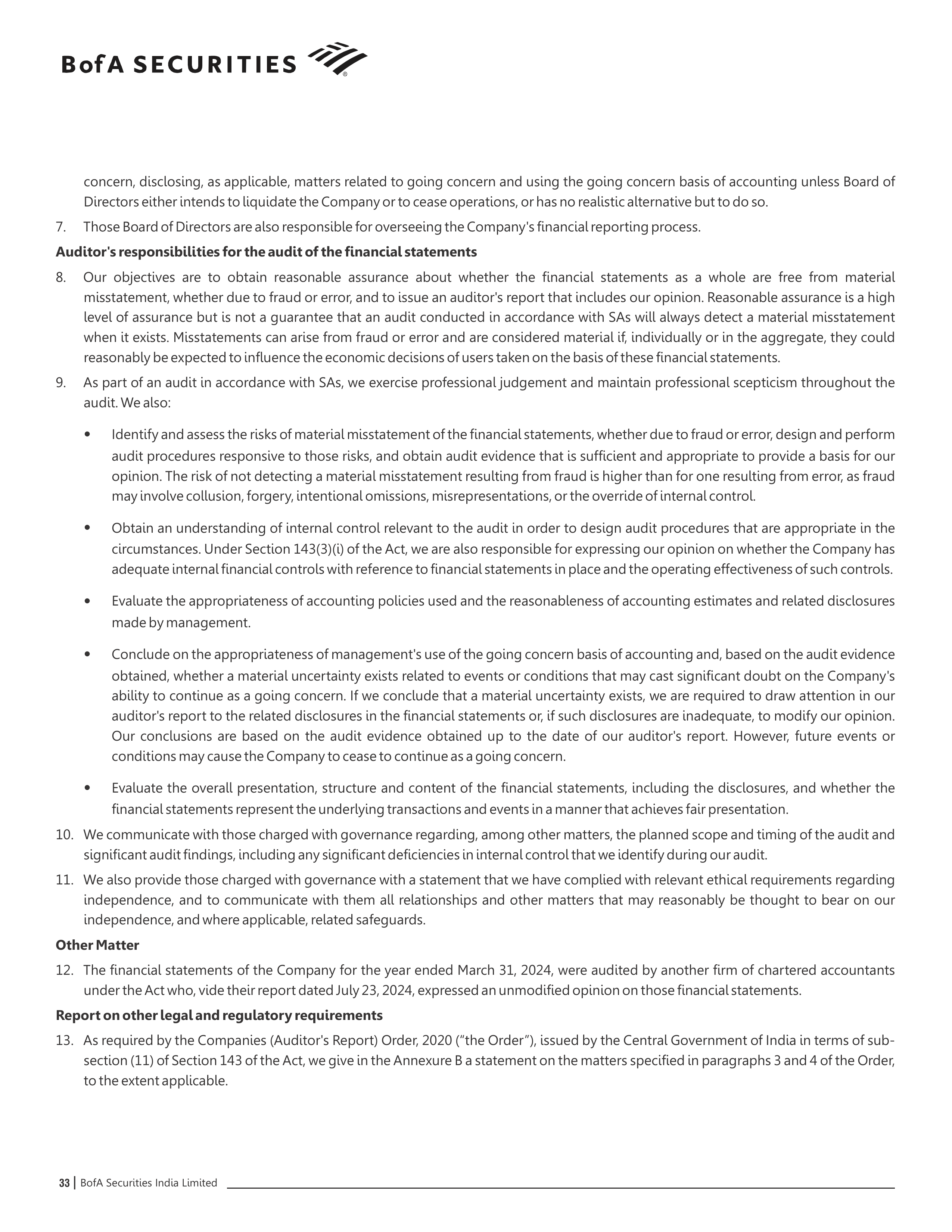 Bank of America Annual Report — page 34