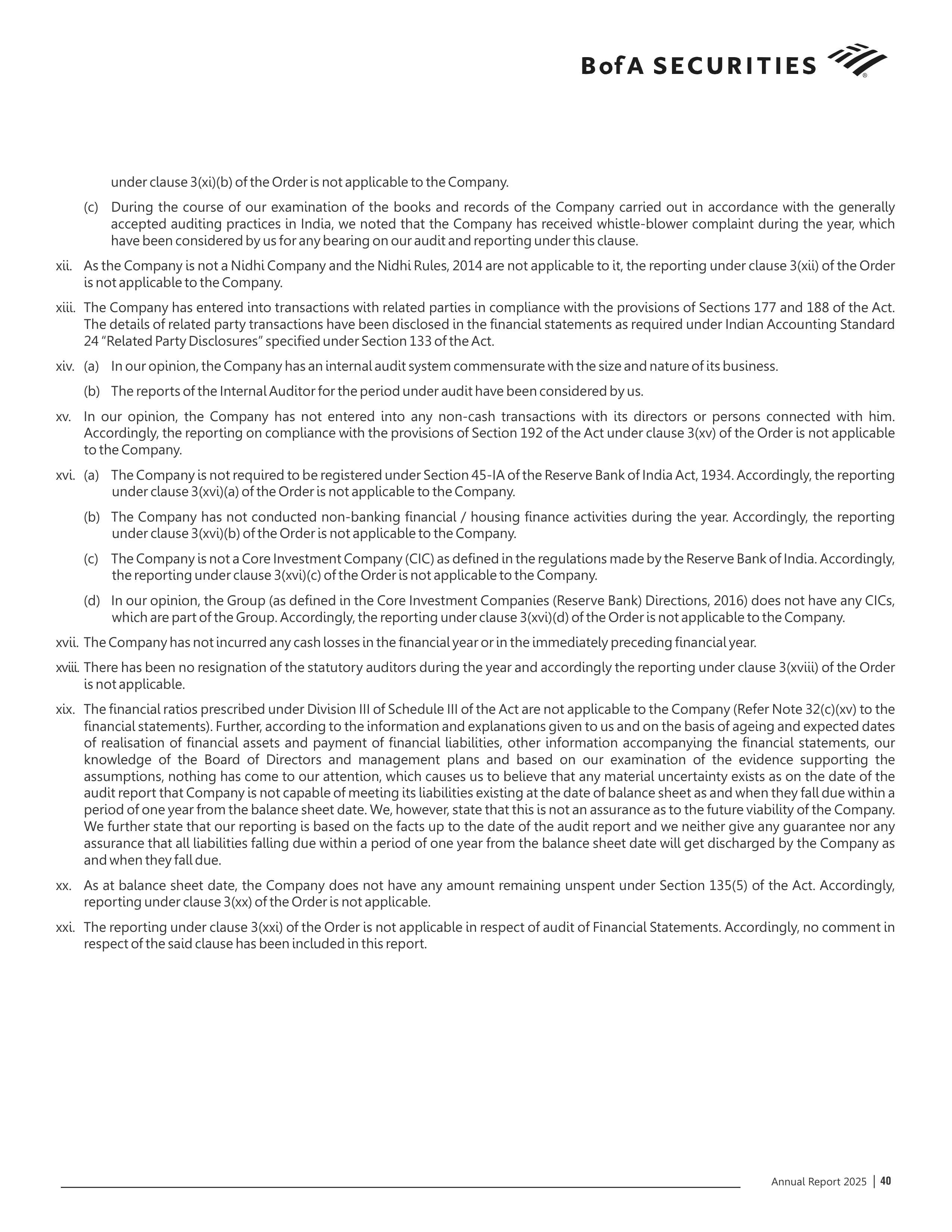 Bank of America Annual Report — page 41