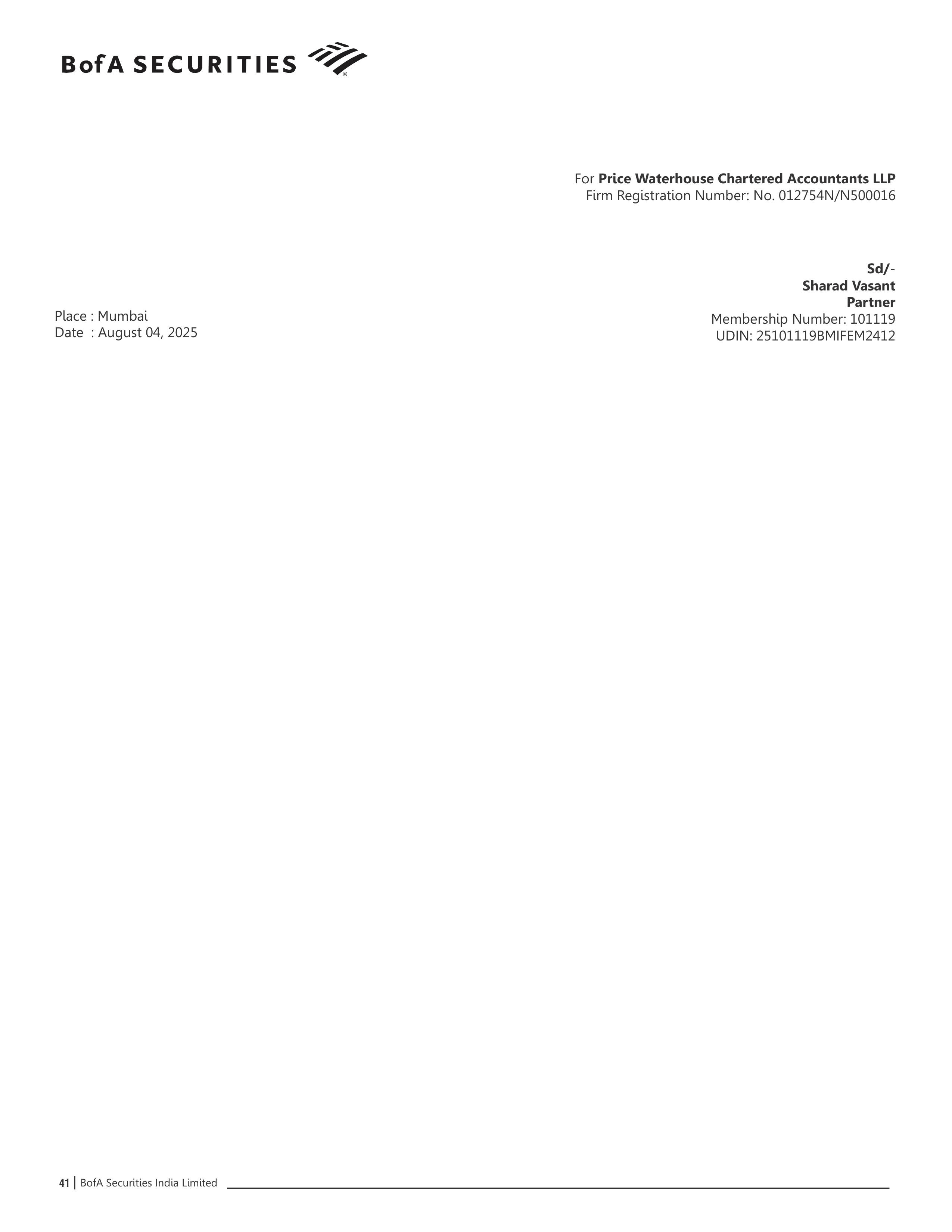 Bank of America Annual Report — page 42
