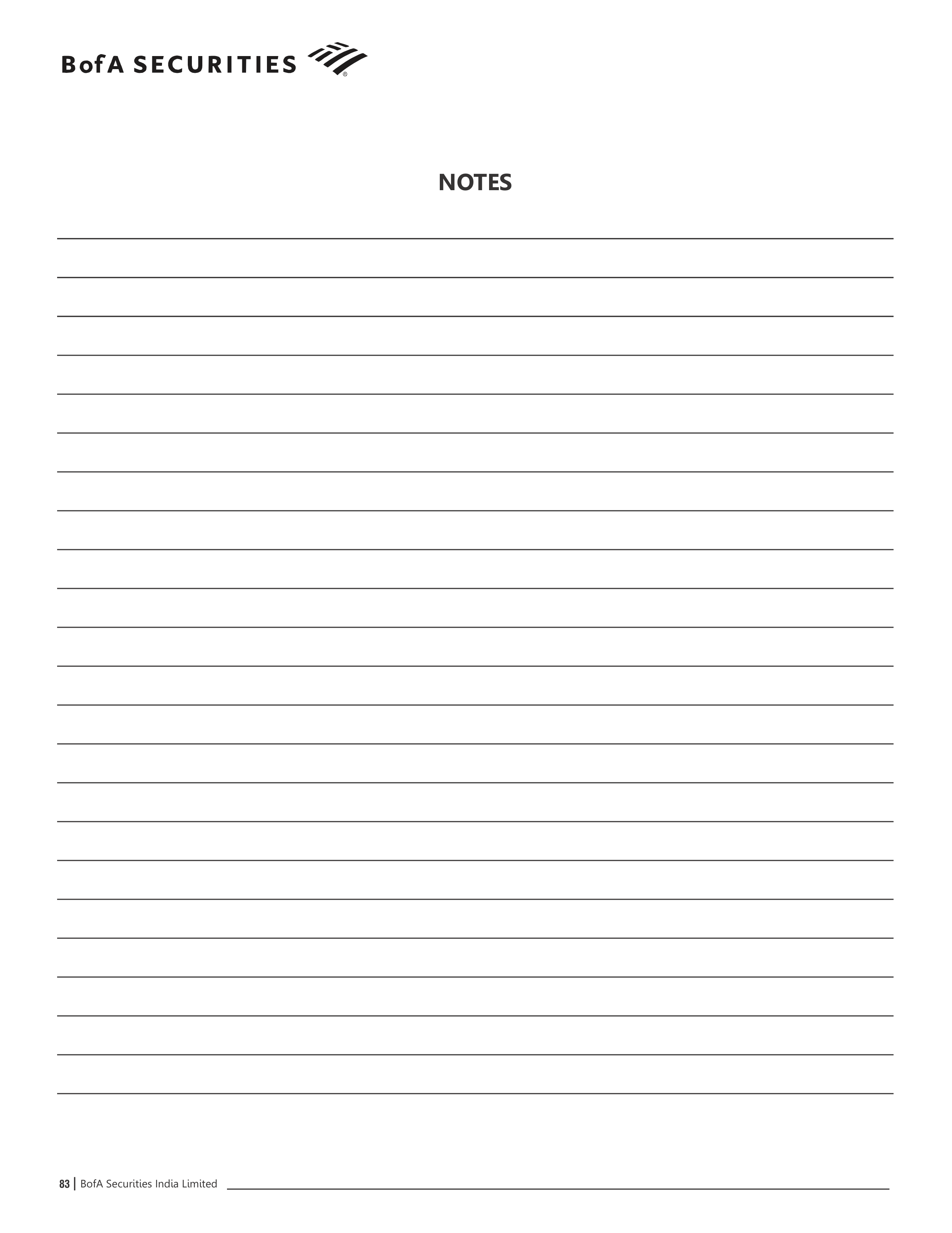 Bank of America Annual Report — page 84