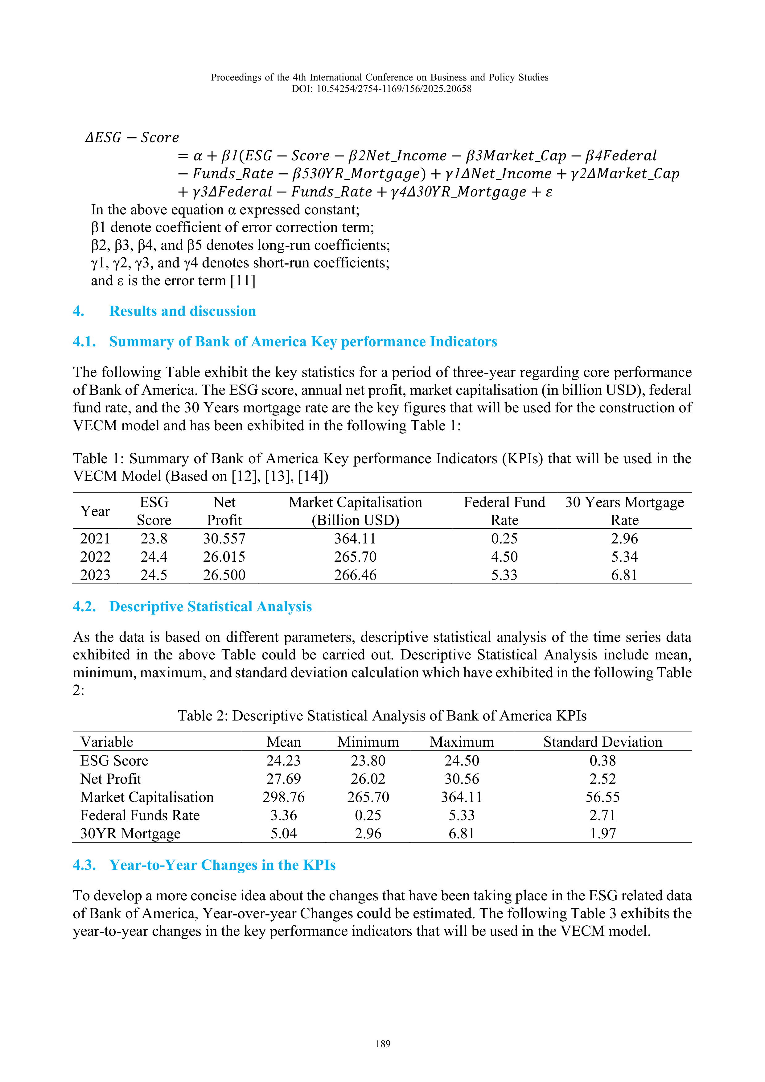 Bank of America Case Study — page 3