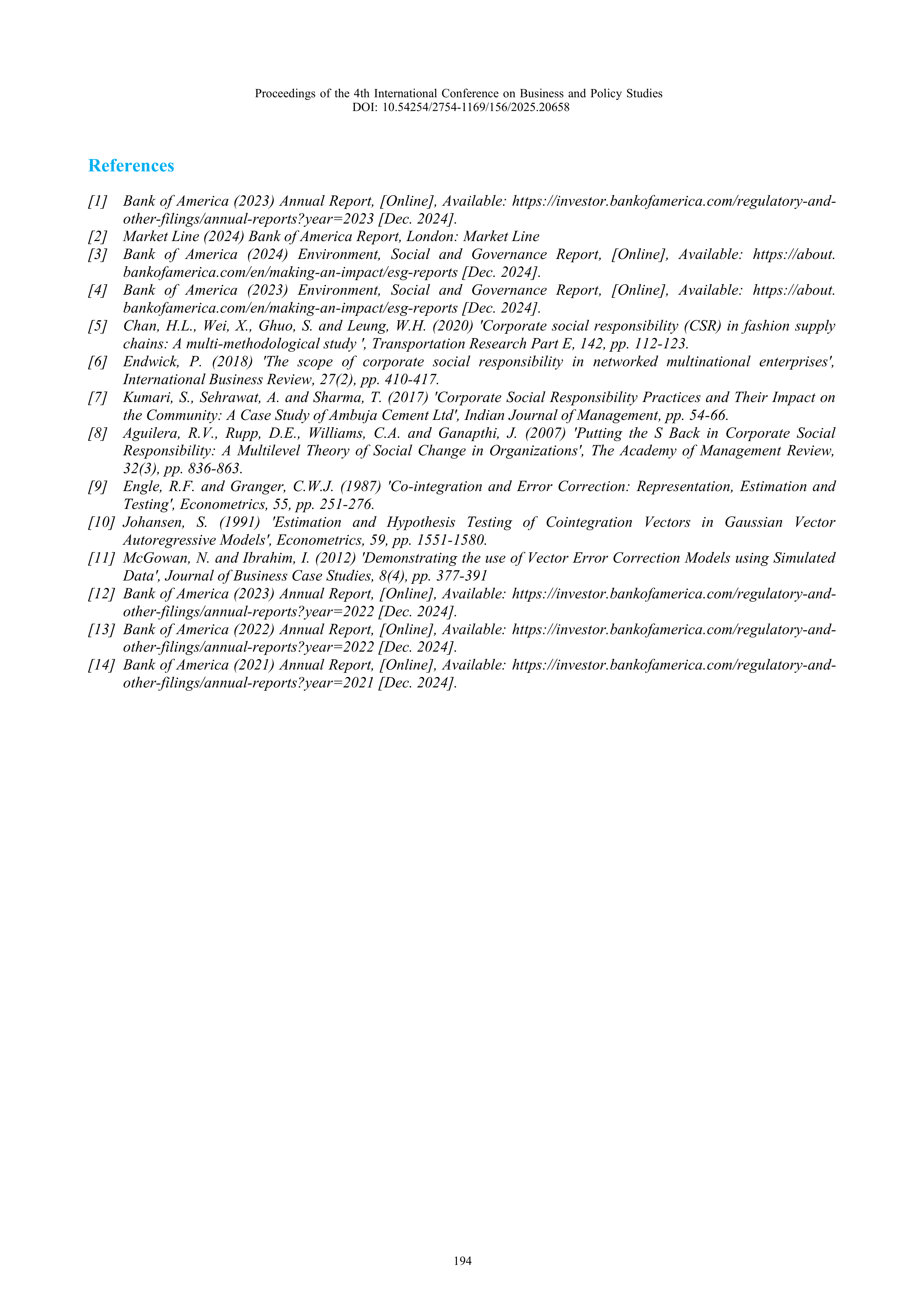 Bank of America Case Study — page 8
