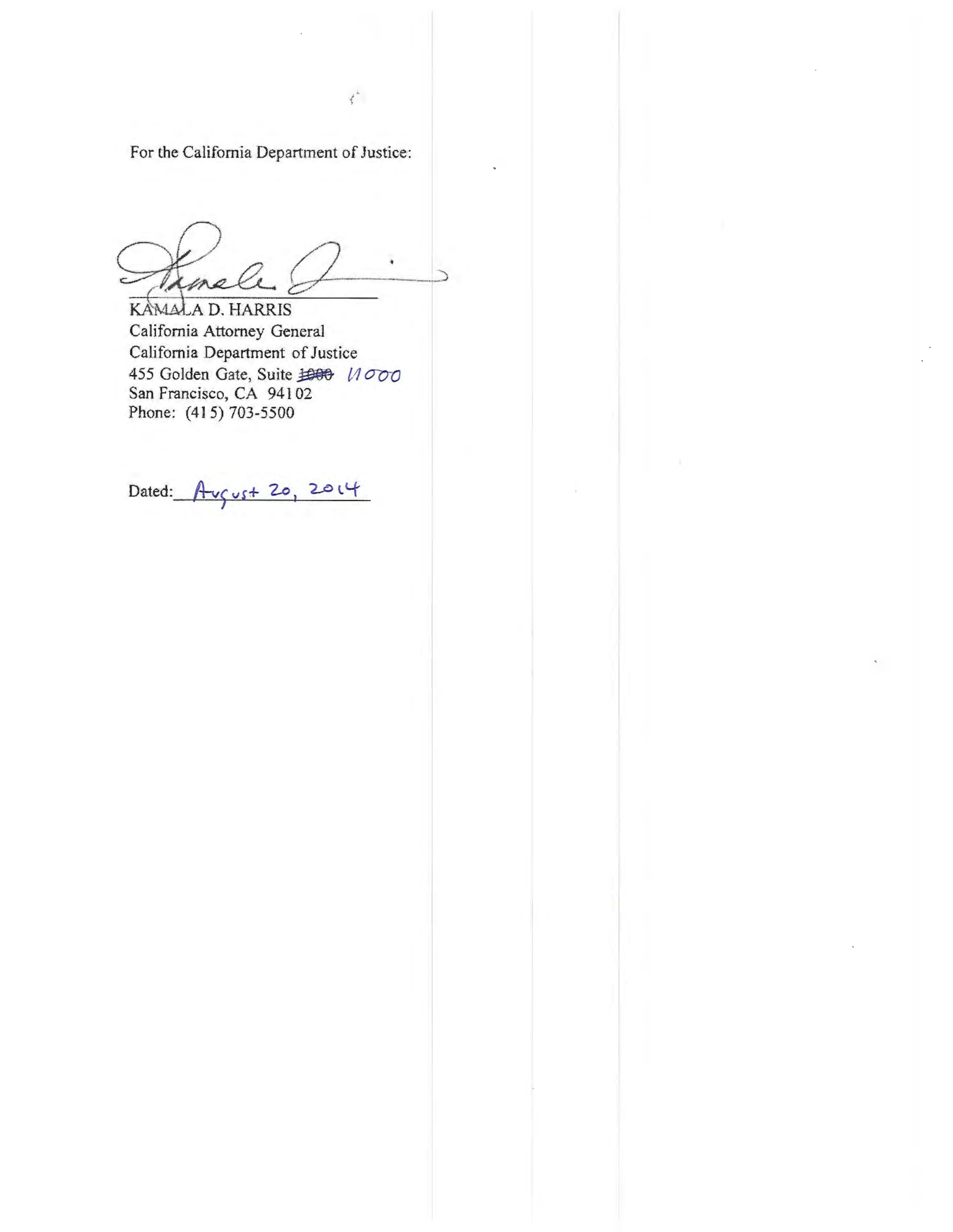 Bank of America Settlement Agreement — page 32