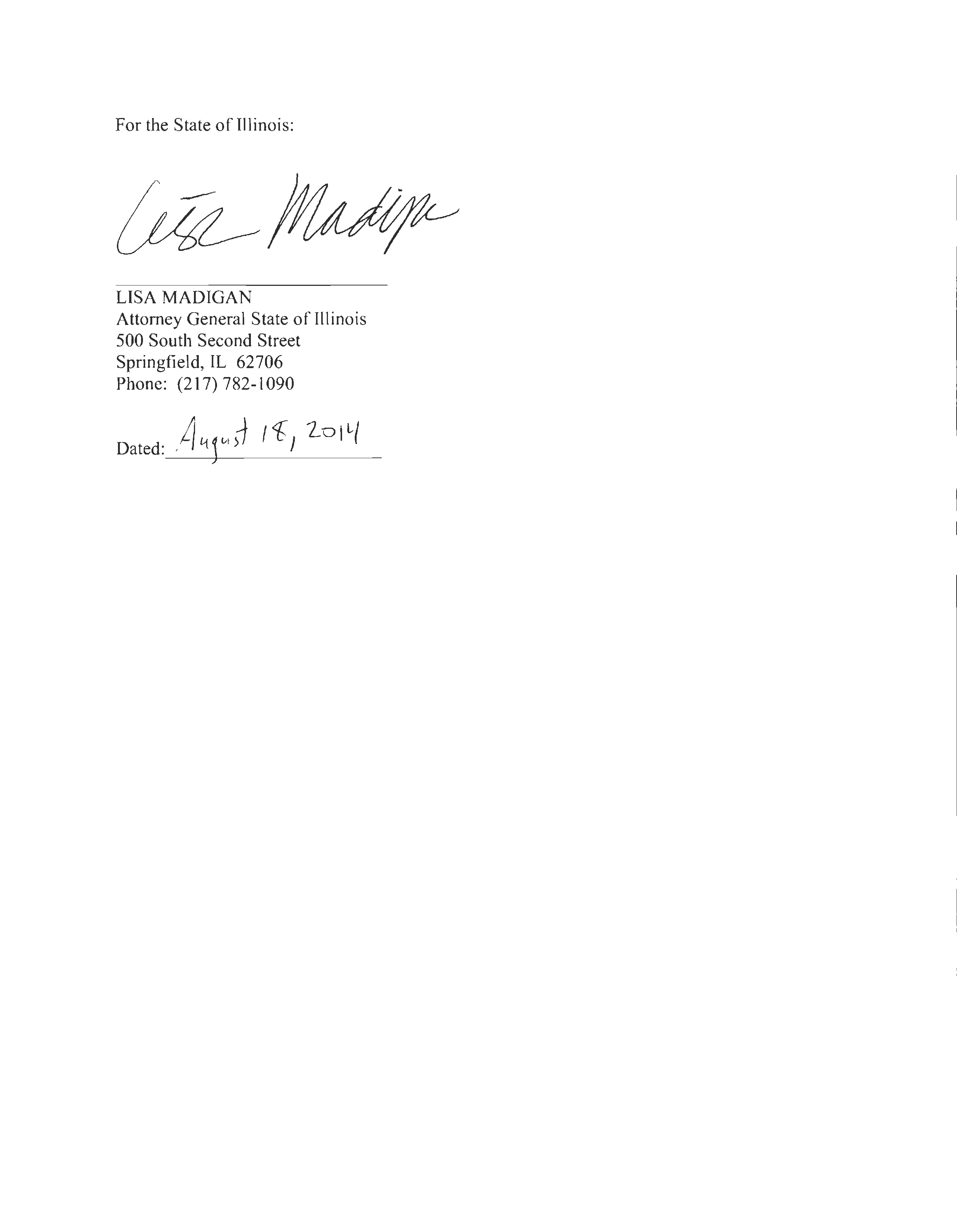 Bank of America Settlement Agreement — page 34