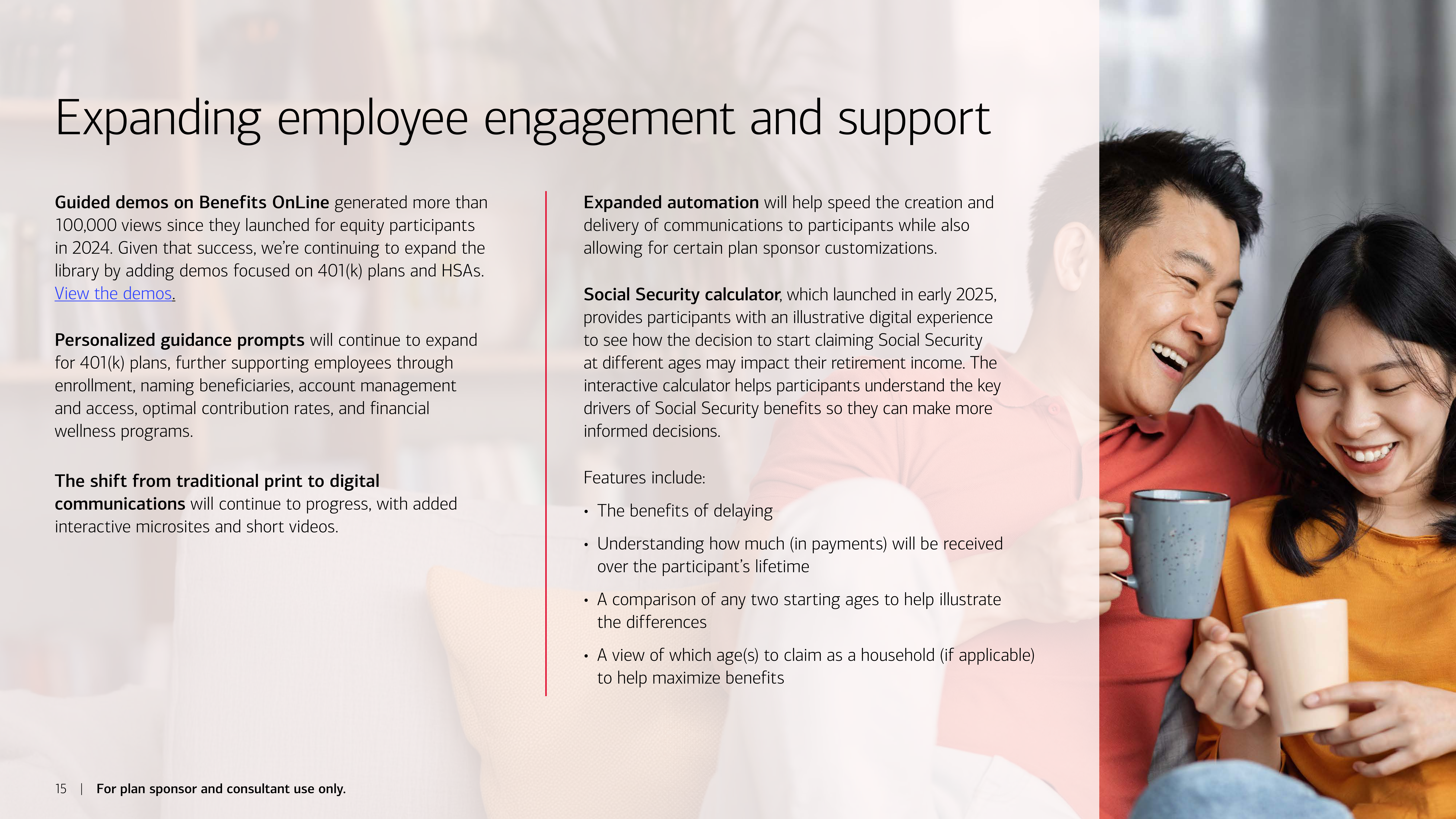 Bank of America Workplace Benefits Brochure — page 15