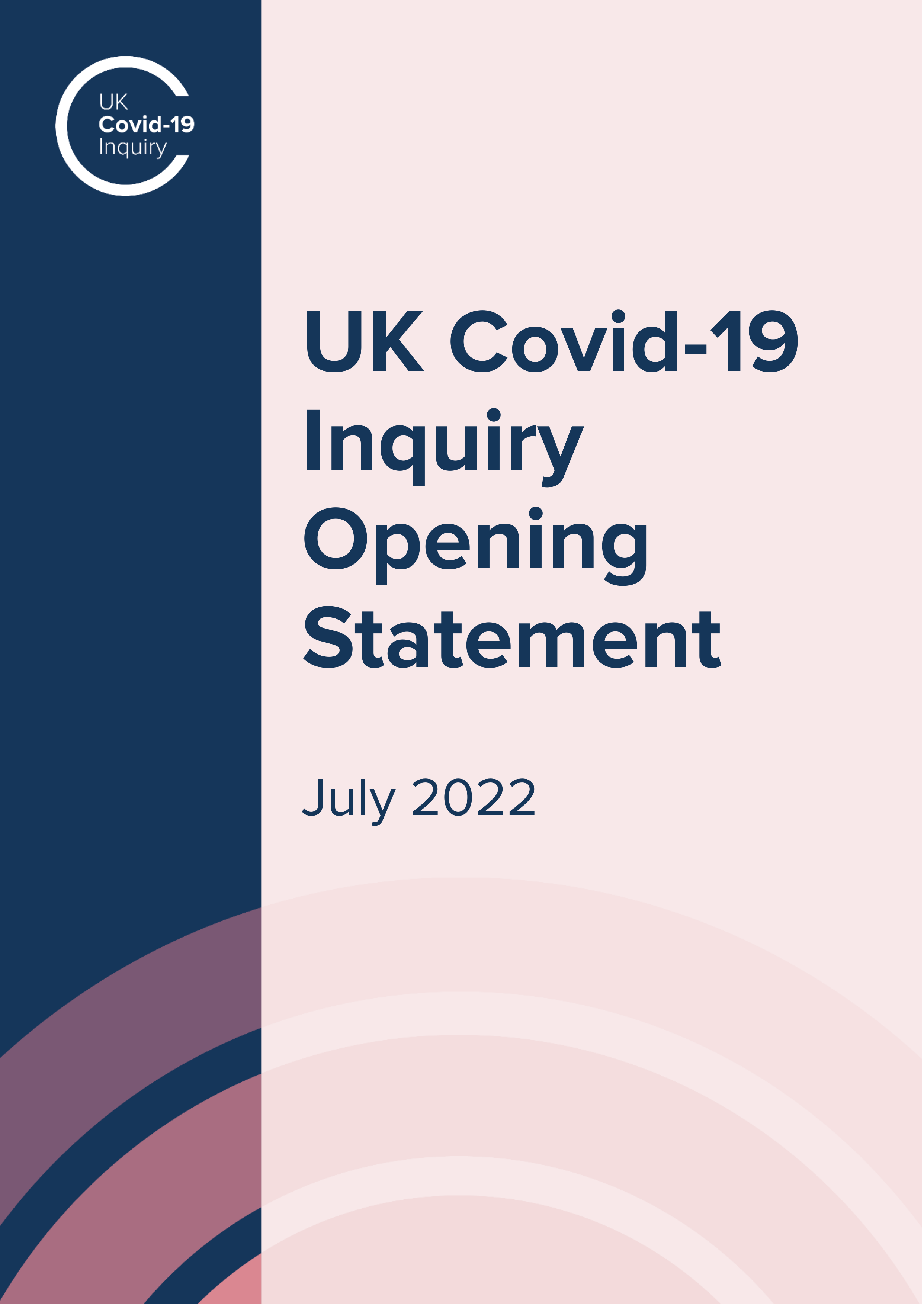 Baroness Heather Hallett Opening Statement — page 1