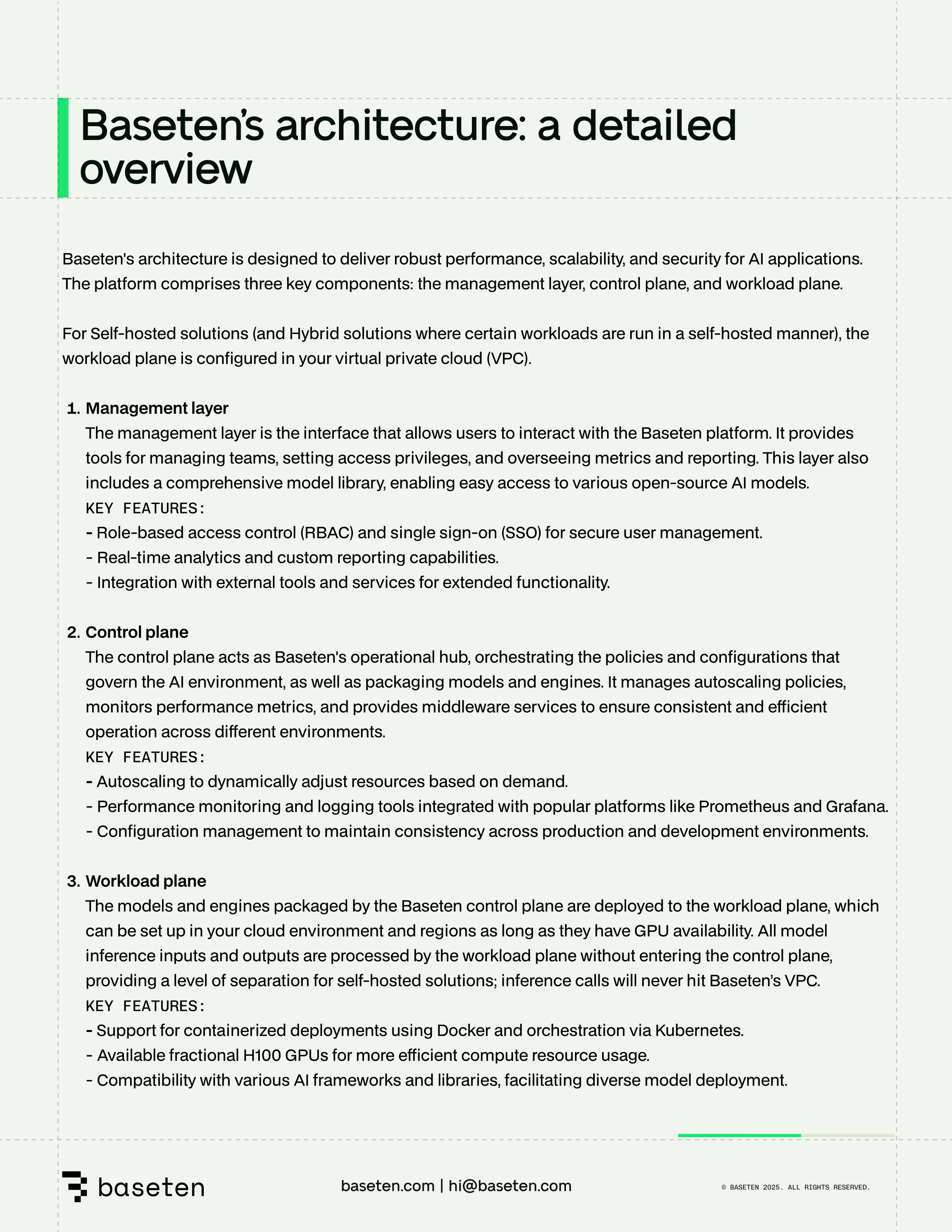 Baseten AI Agent for Deployment Software — page 7