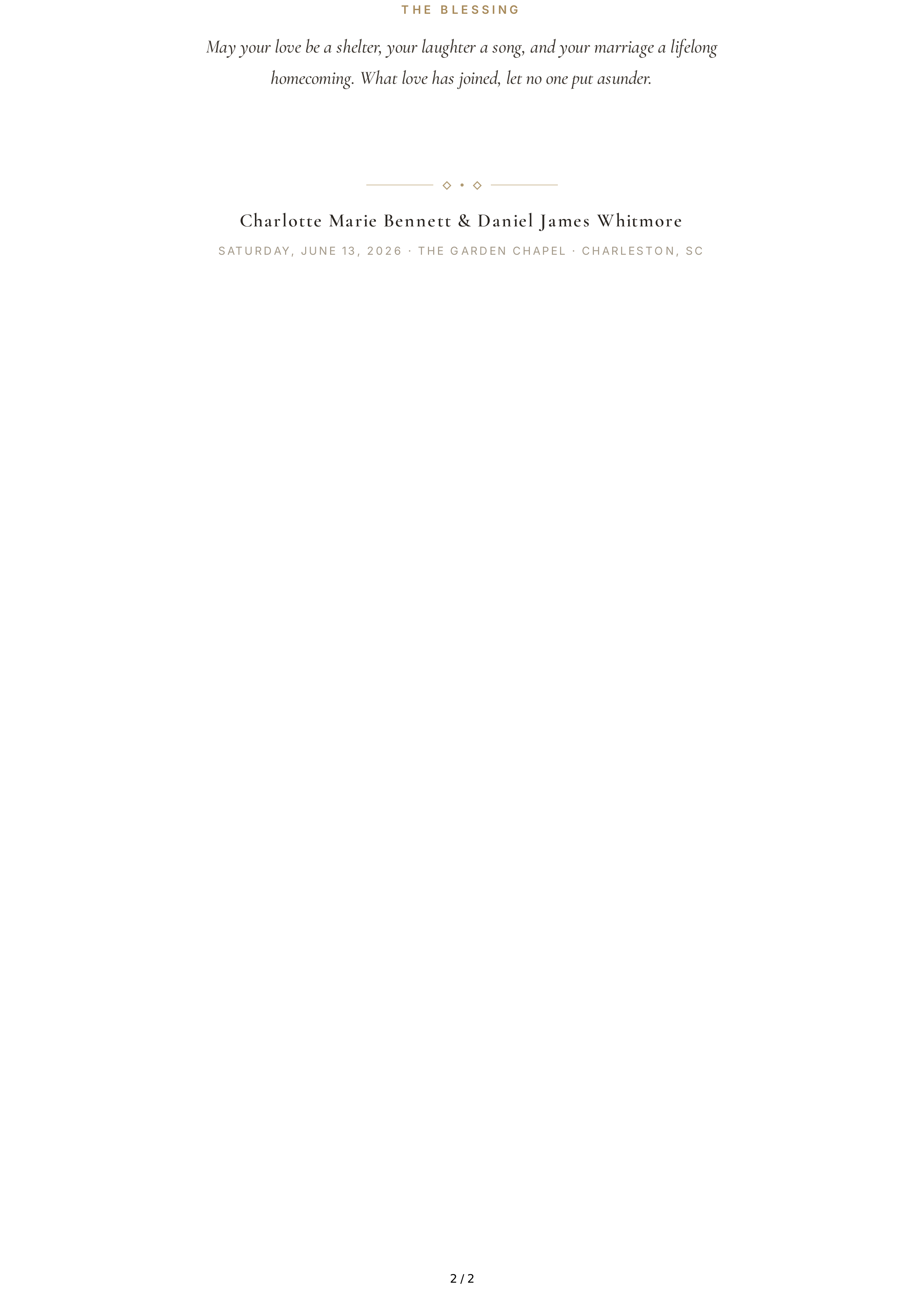 Beautiful Wedding Vows — page 2