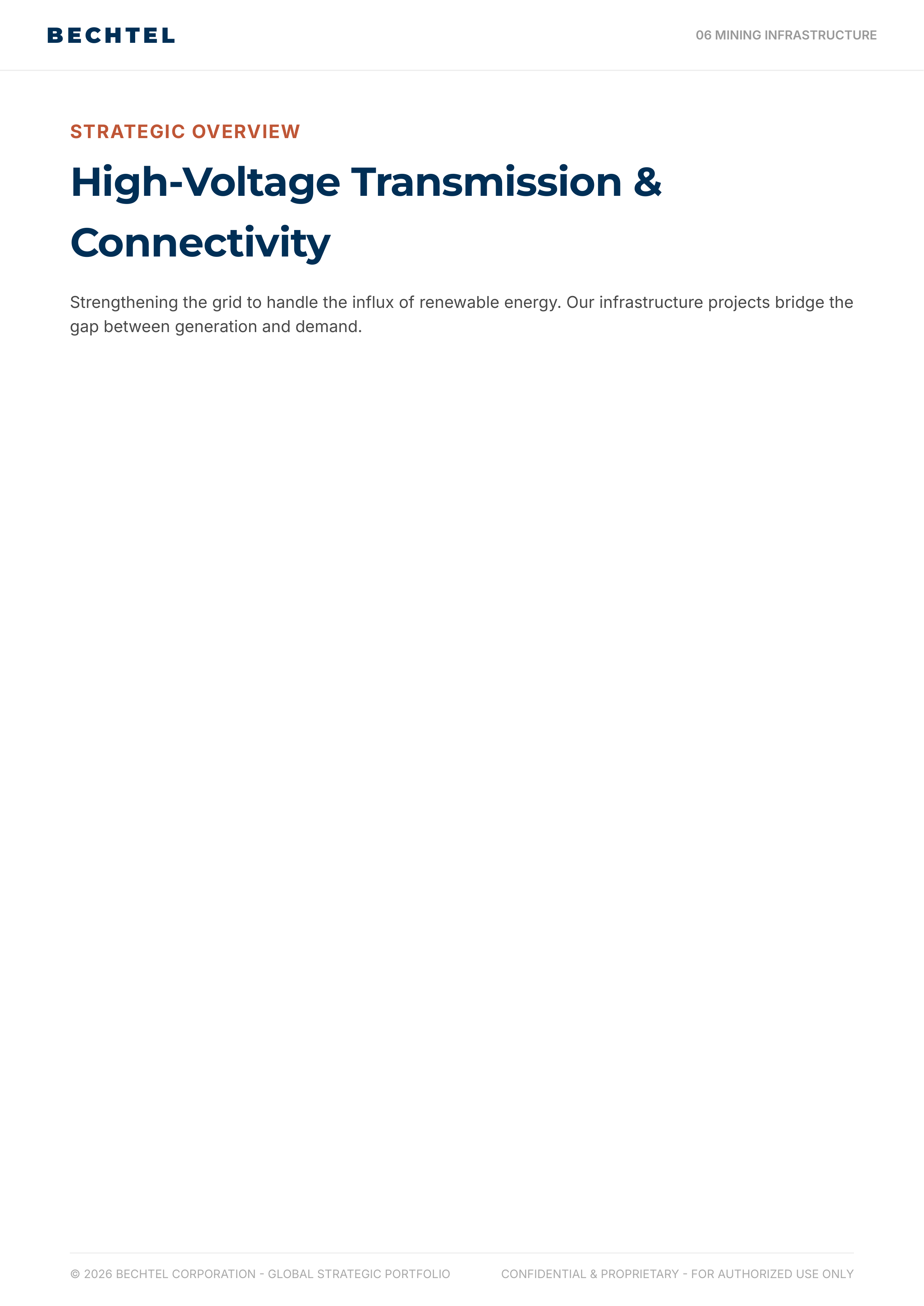 Bechtel Advanced Manufacturing & Clean Energy Infrastructure Portfolio — page 28