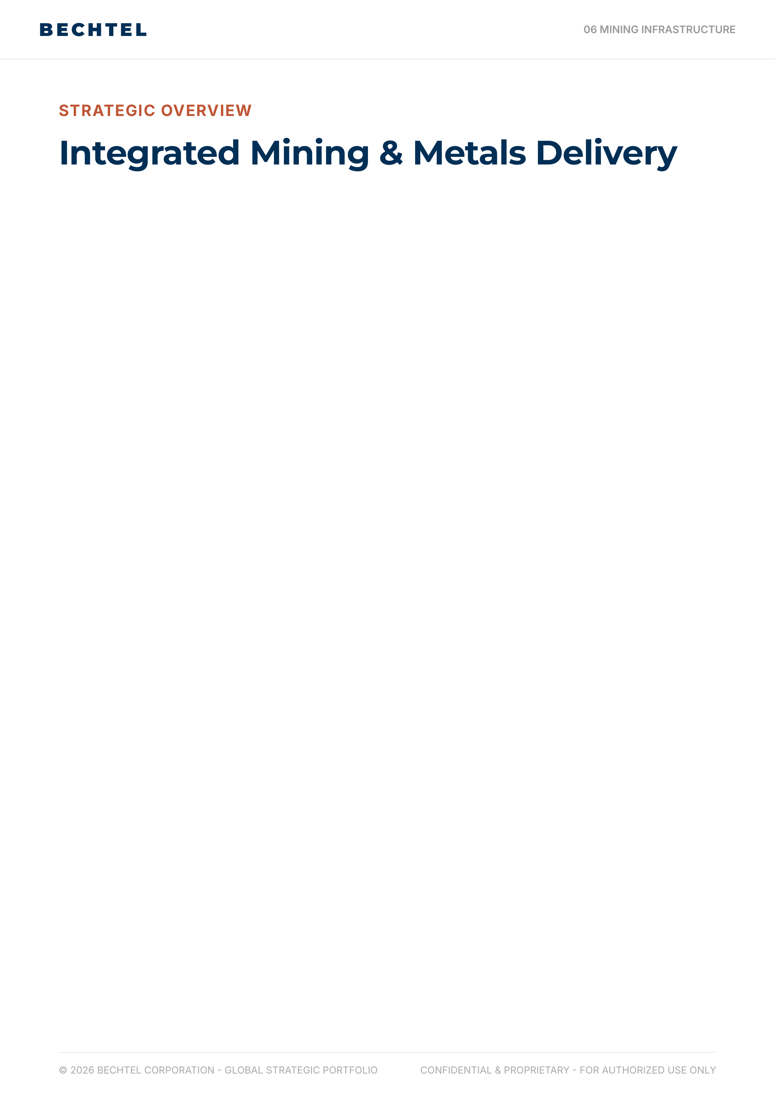Bechtel Advanced Manufacturing & Clean Energy Infrastructure Portfolio — page 30