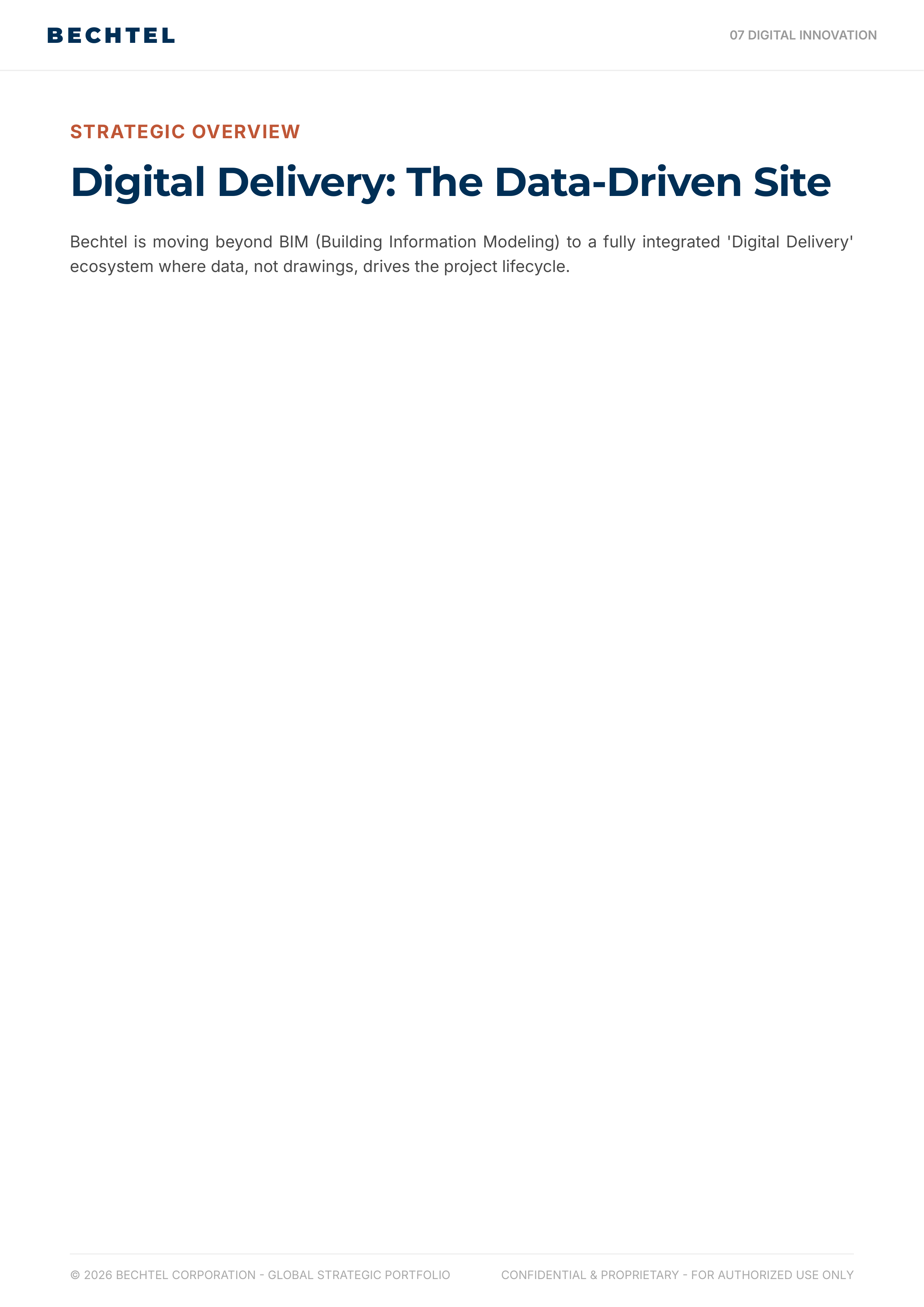 Bechtel Advanced Manufacturing & Clean Energy Infrastructure Portfolio — page 31