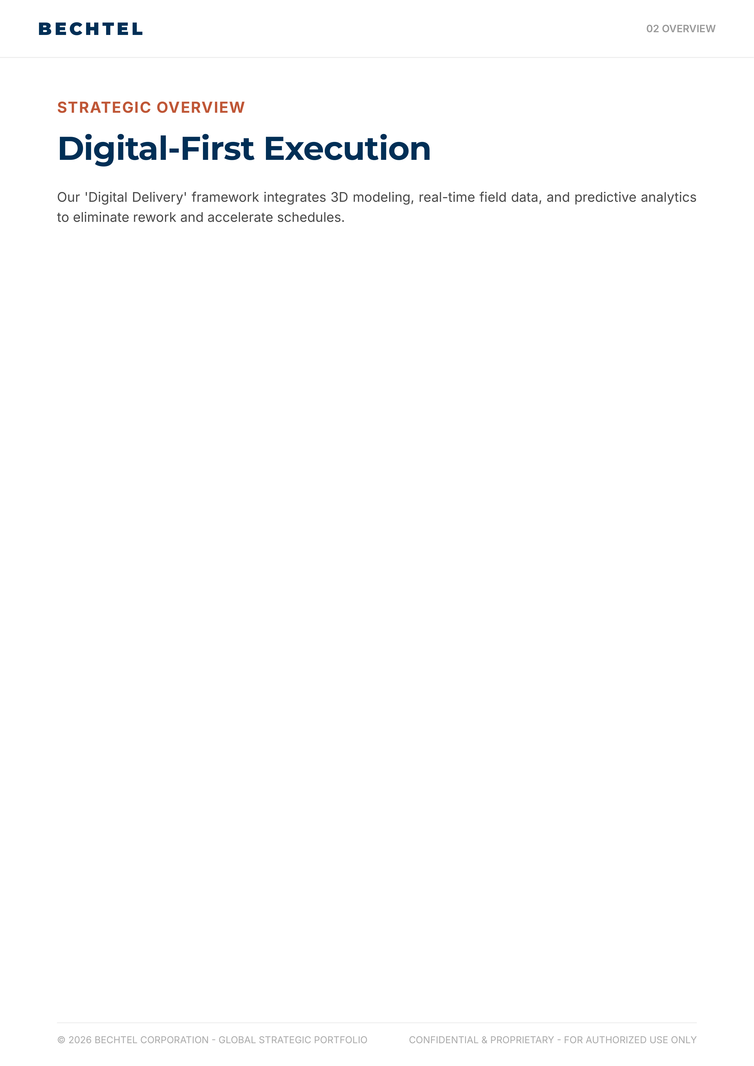 Bechtel Advanced Manufacturing & Clean Energy Infrastructure Portfolio — page 7