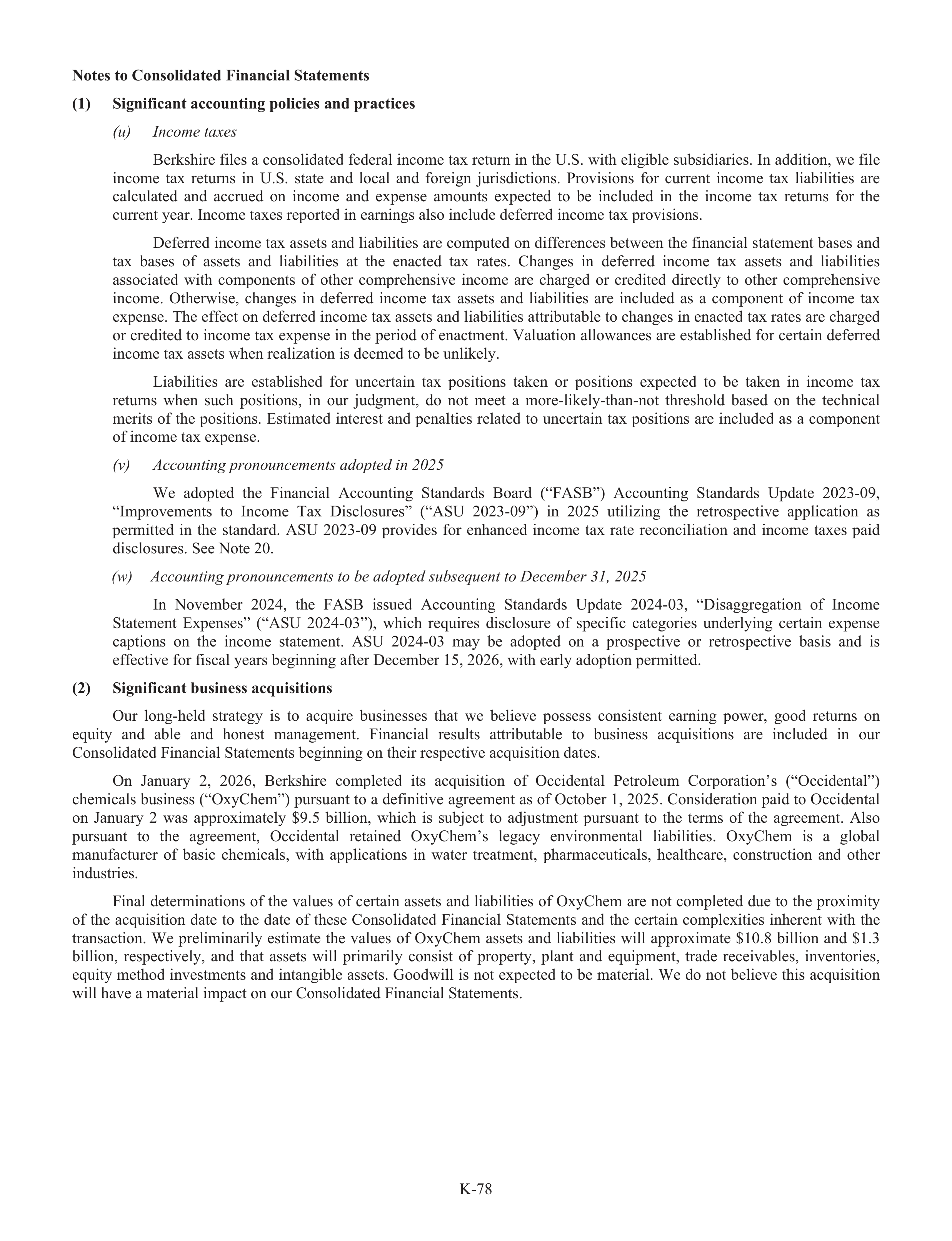 Berkshire Hathaway Annual Report — page 104
