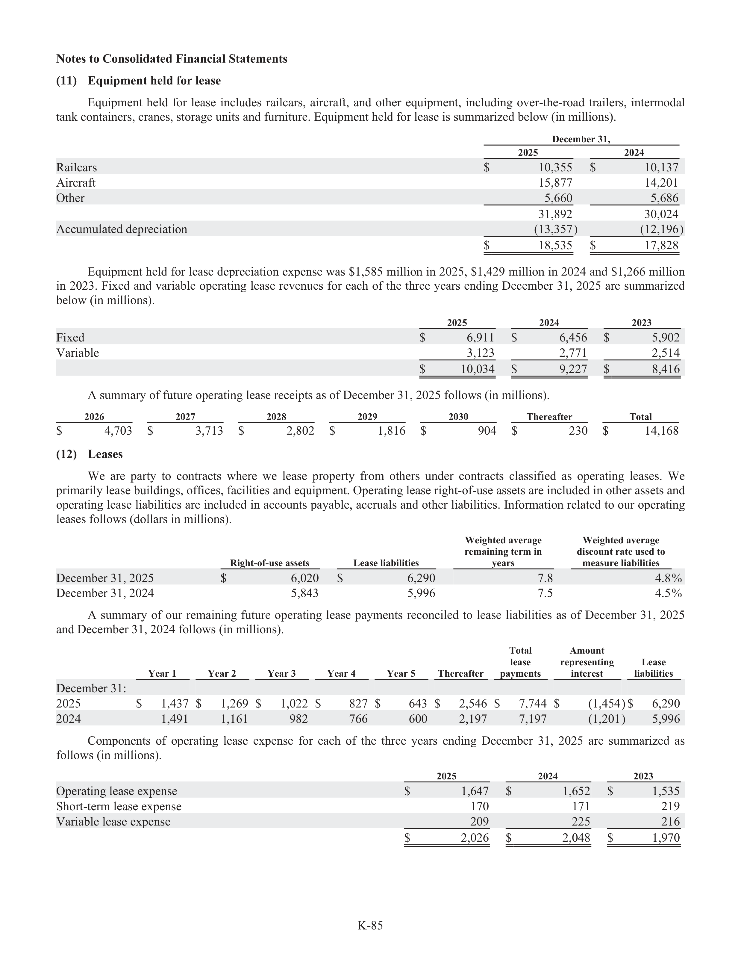 Berkshire Hathaway Annual Report — page 111