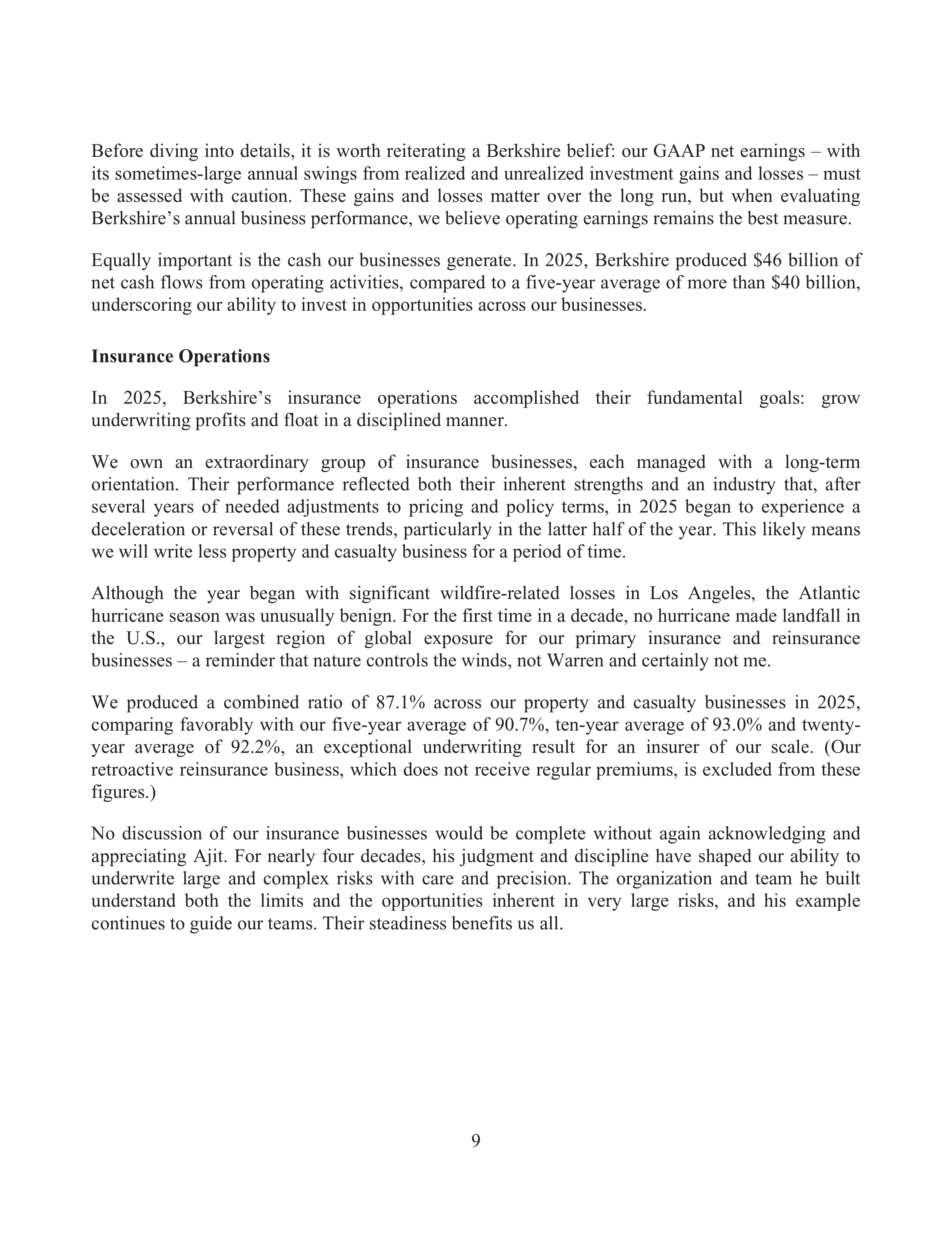 Berkshire Hathaway Annual Report — page 13