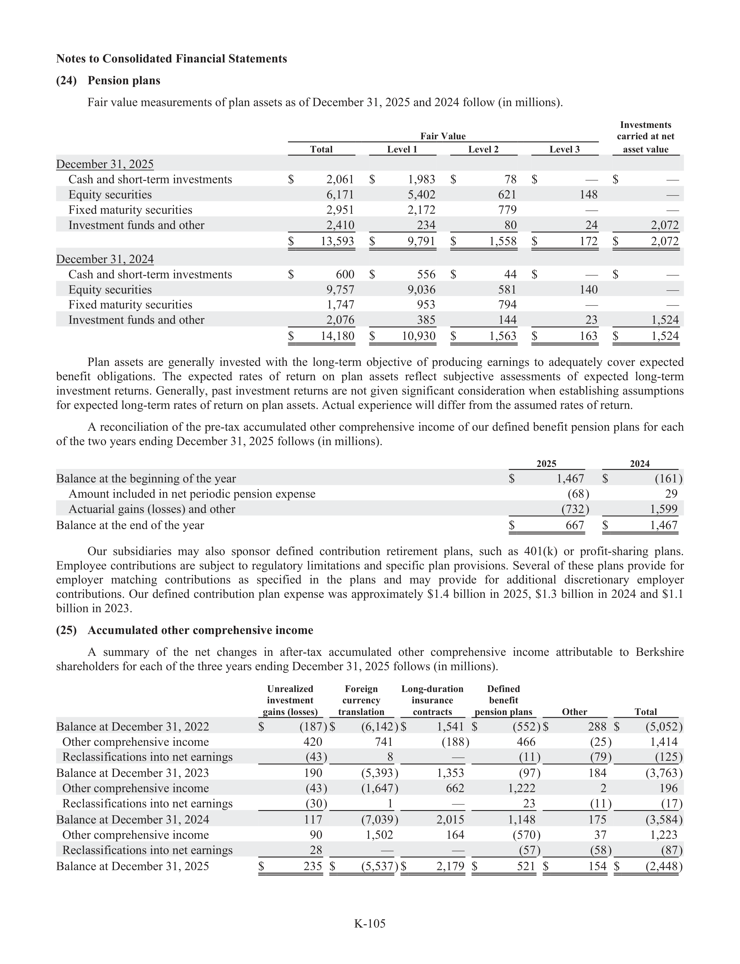 Berkshire Hathaway Annual Report — page 131